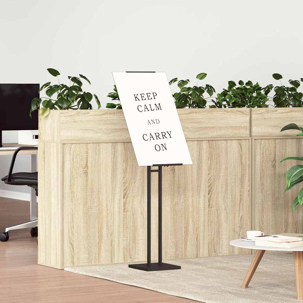 Trade Show Displays Black 26.5 x 26.5 x 150 cm Steel