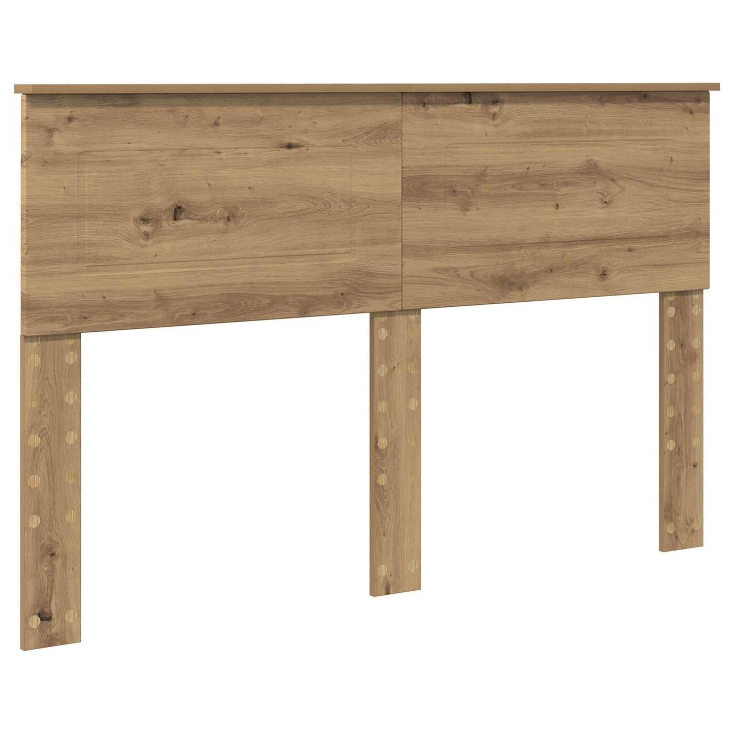 Bed Frame Artisian Oak 150 x 200 cm Engineered wood