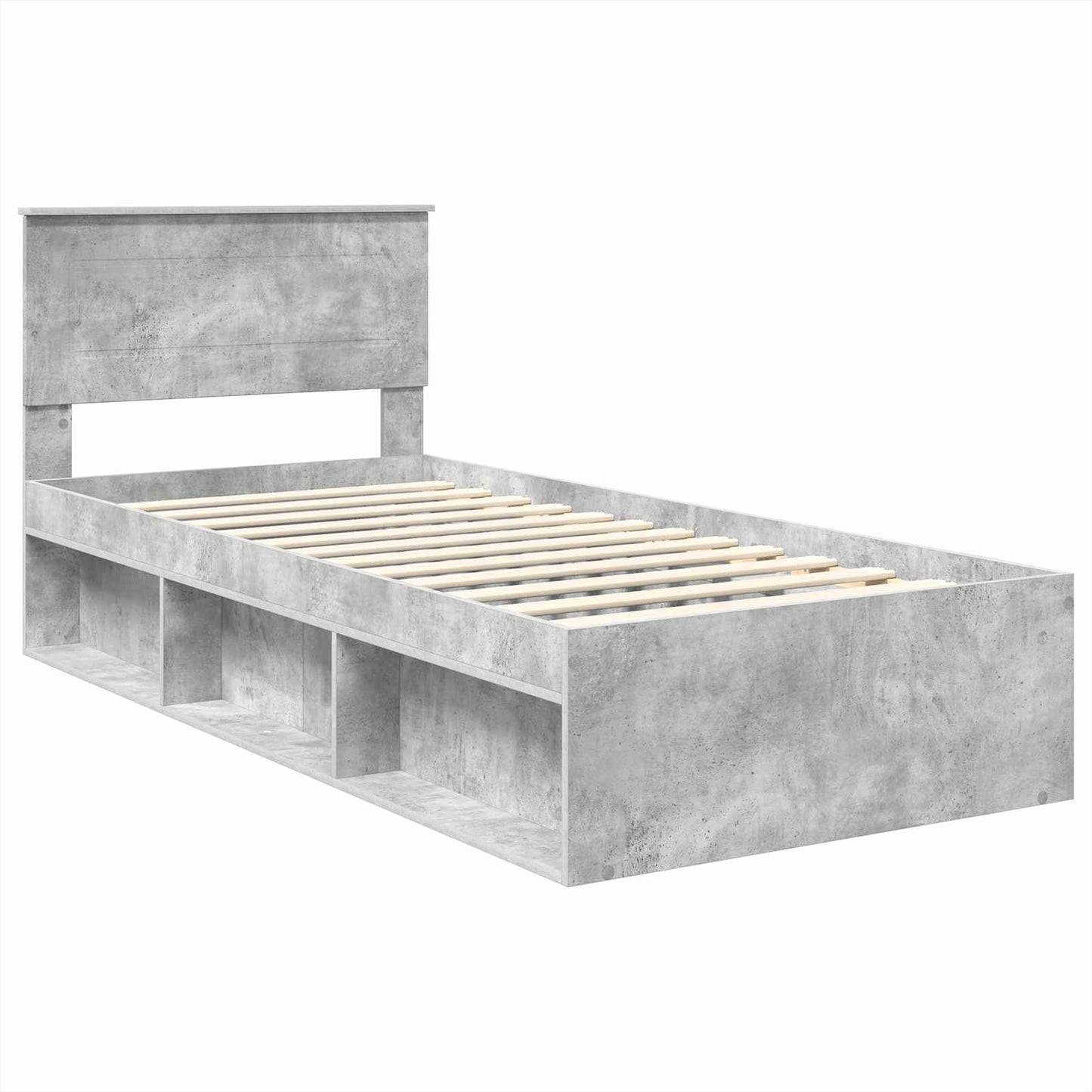 Bed Frame with Headboard Concerte 90 x 200 cm Engineered wood