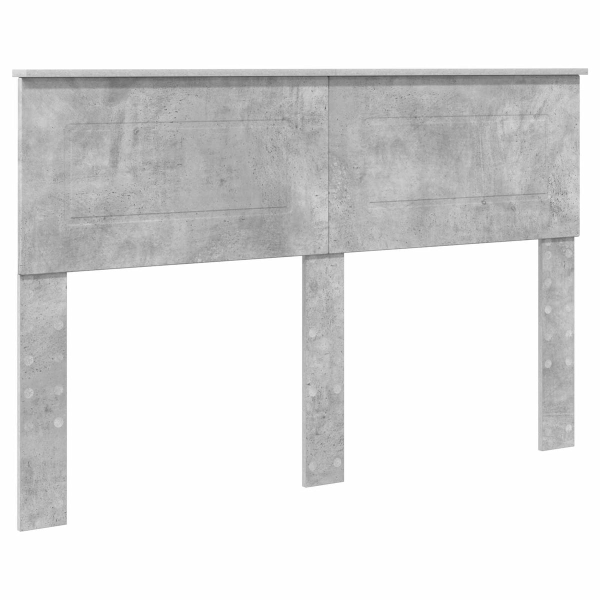 Bed Frame with Drawer Concrete Grey 140 x 200 cm Engineer Wood