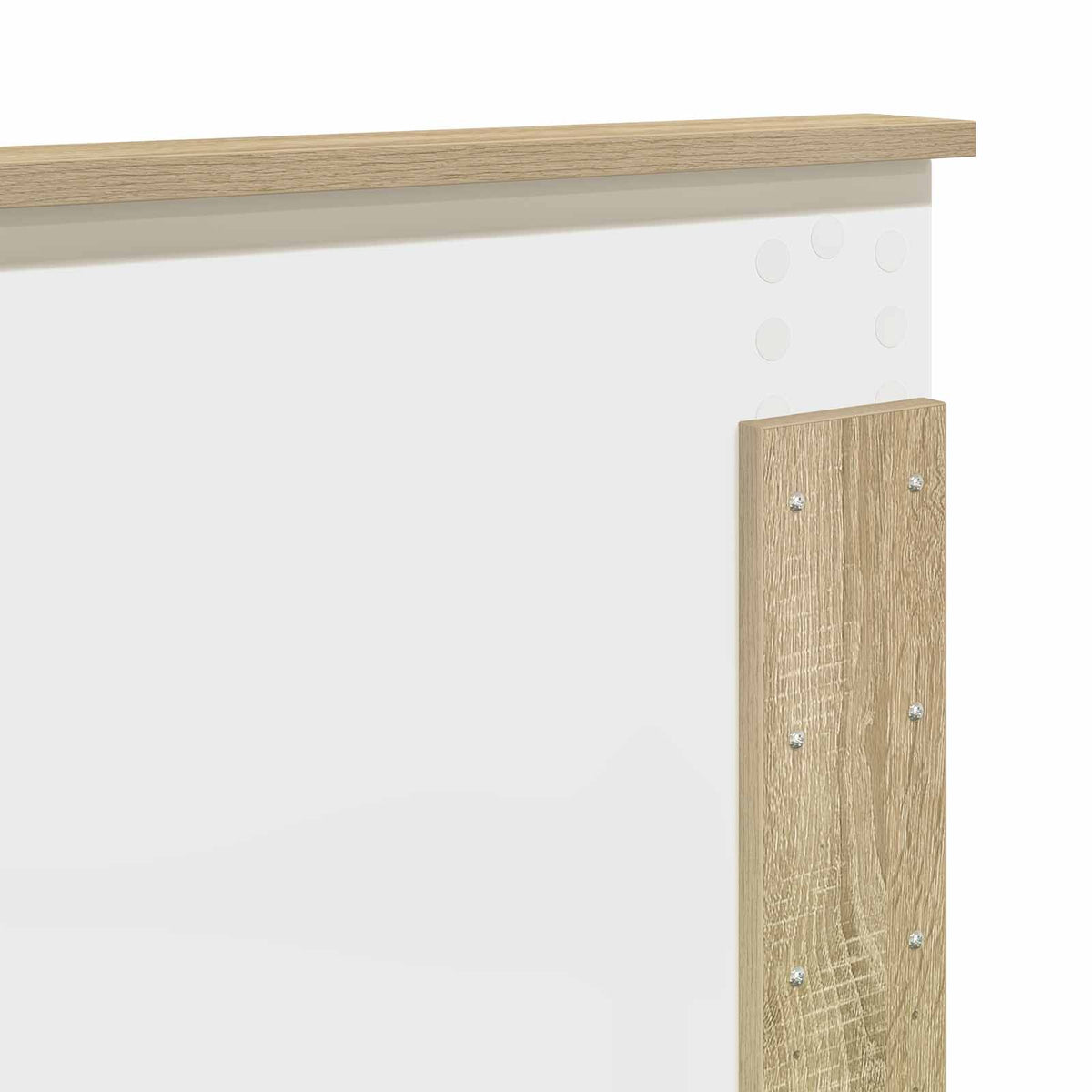 Bed Frame Sonoma Oak 160 x 200 cm Engineered Wood