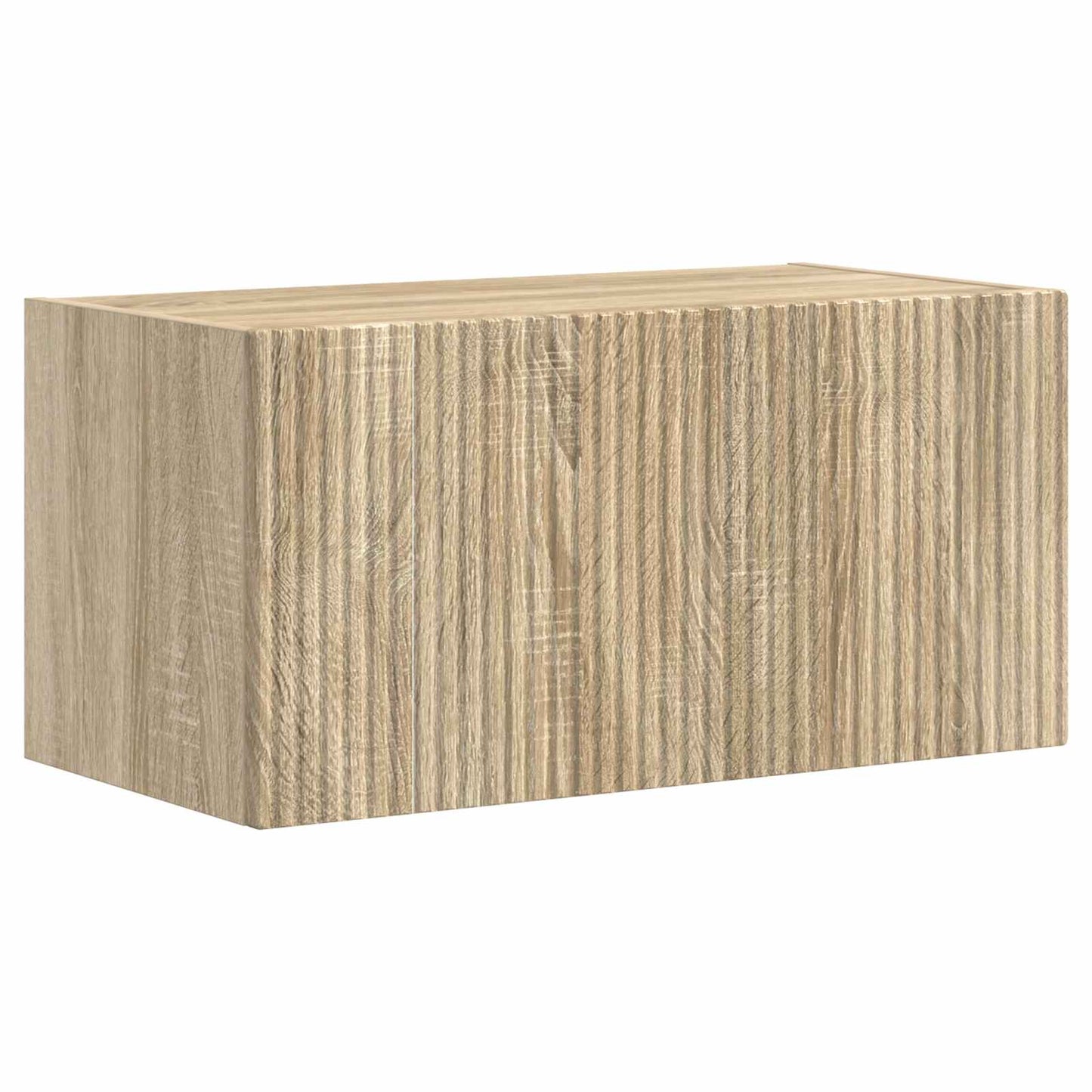 TV Wall Cabinet Set 4 pcs Sonoma Oak Engineered Wood