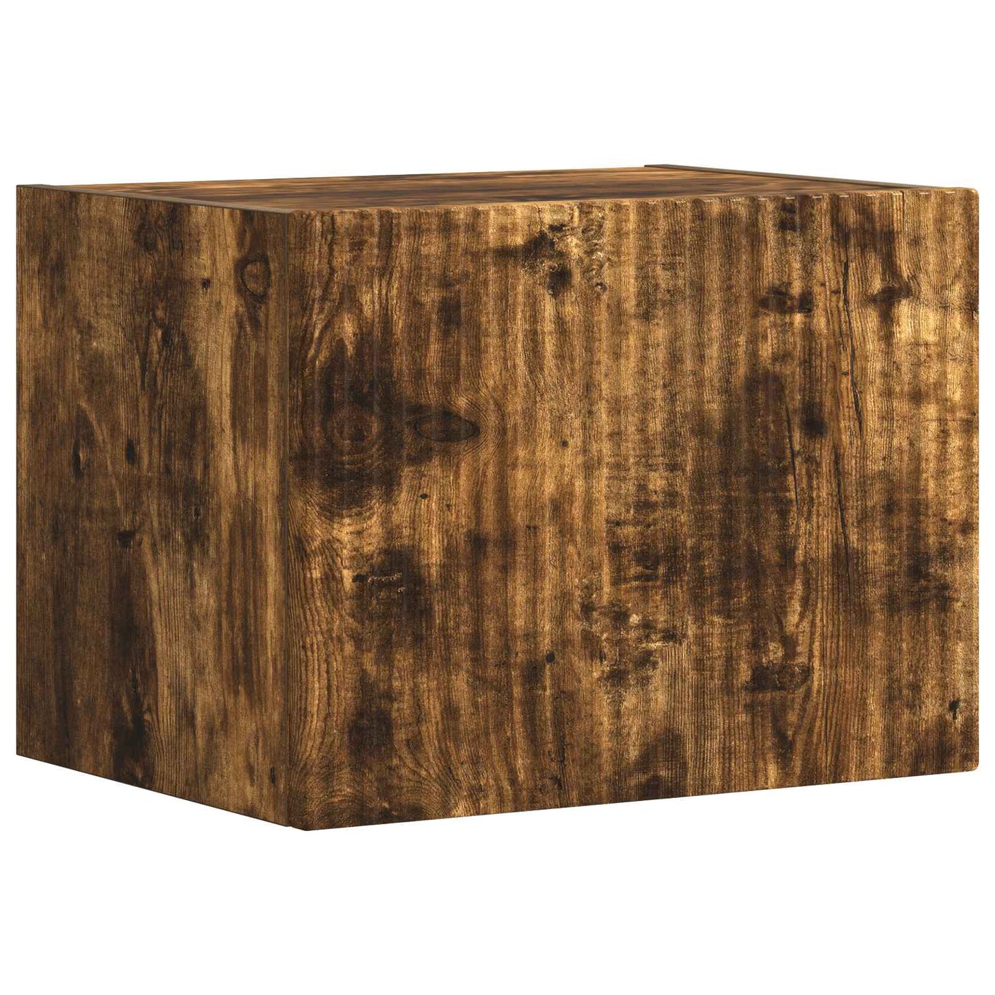 TV Wall Cabinet Set 4 pcs Smoked Oak Engineered Wood