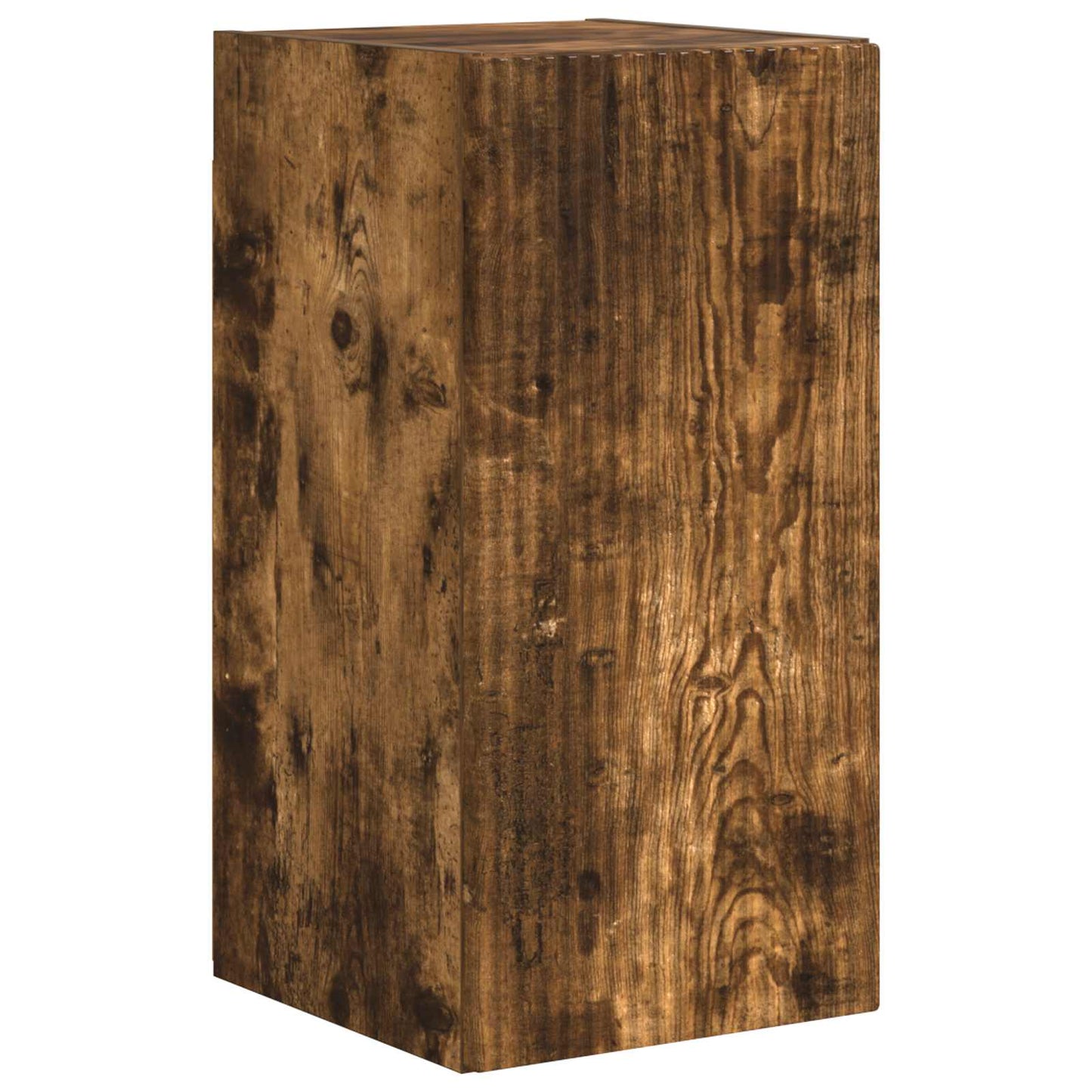 TV Wall Cabinet Set 4 pcs Smoked Oak Engineered Wood