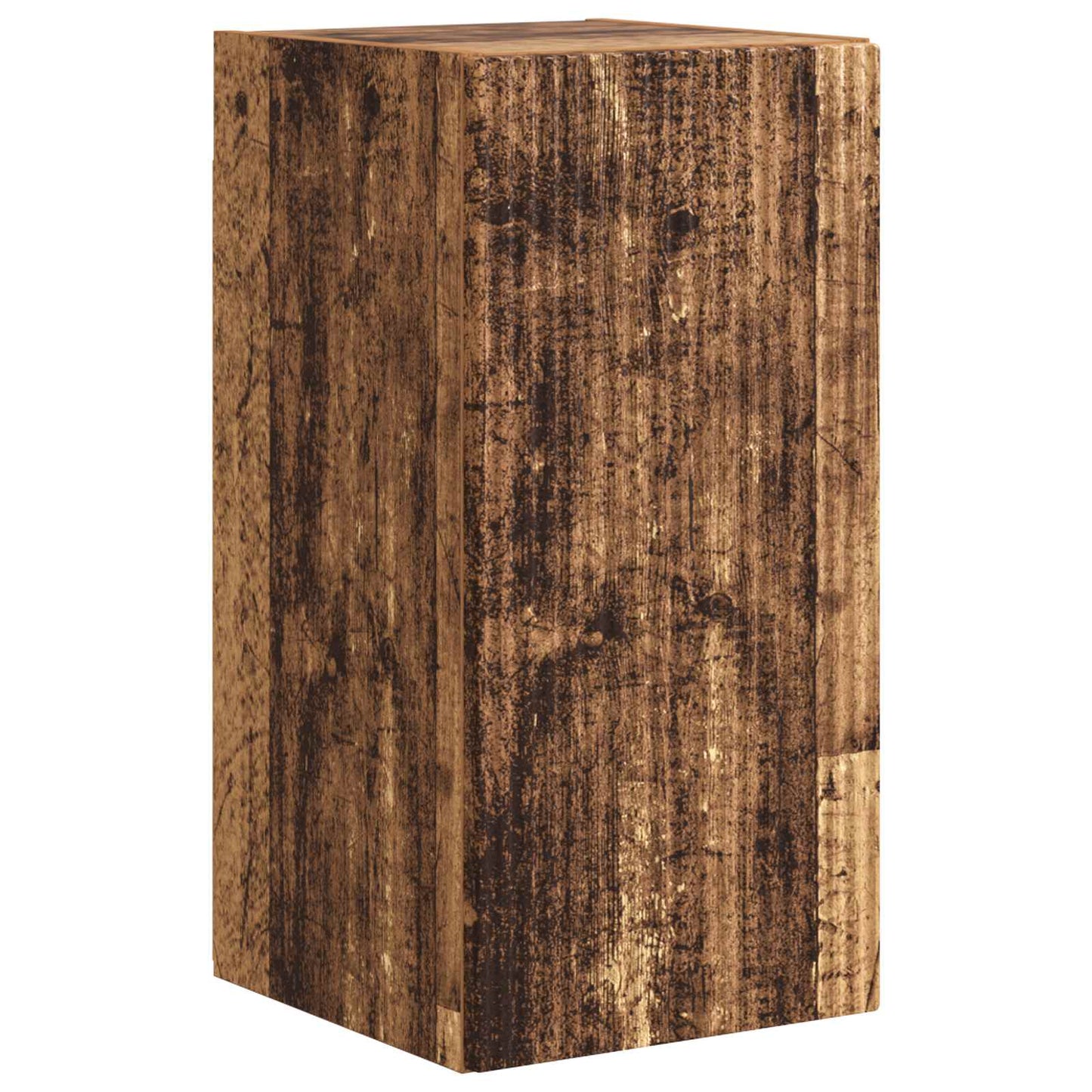 TV Wall Cabinet Set Wall-mounted 4 pcs Old Wood Engineered Wood