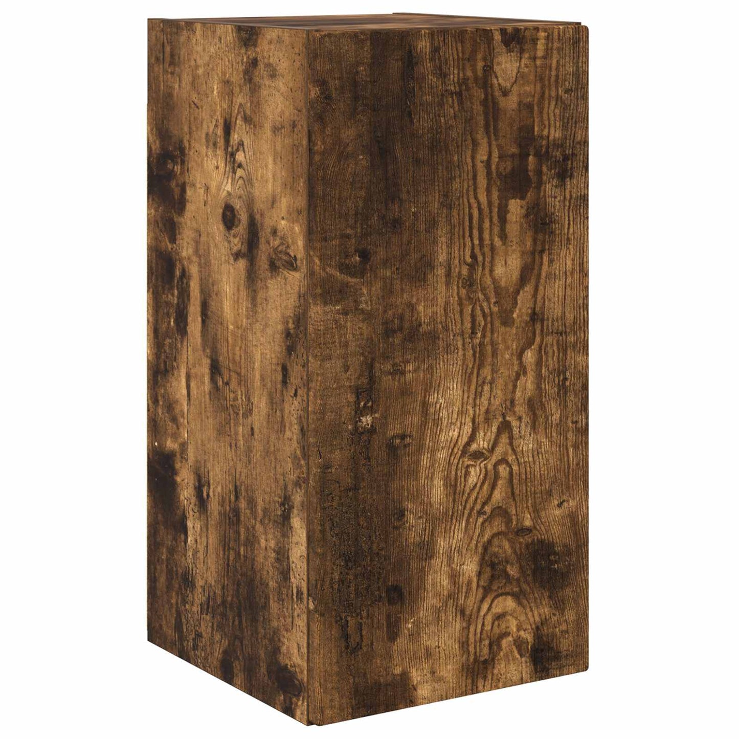 TV Wall Cabinet Set 4 pcs Smoked Oak Engineered Wood