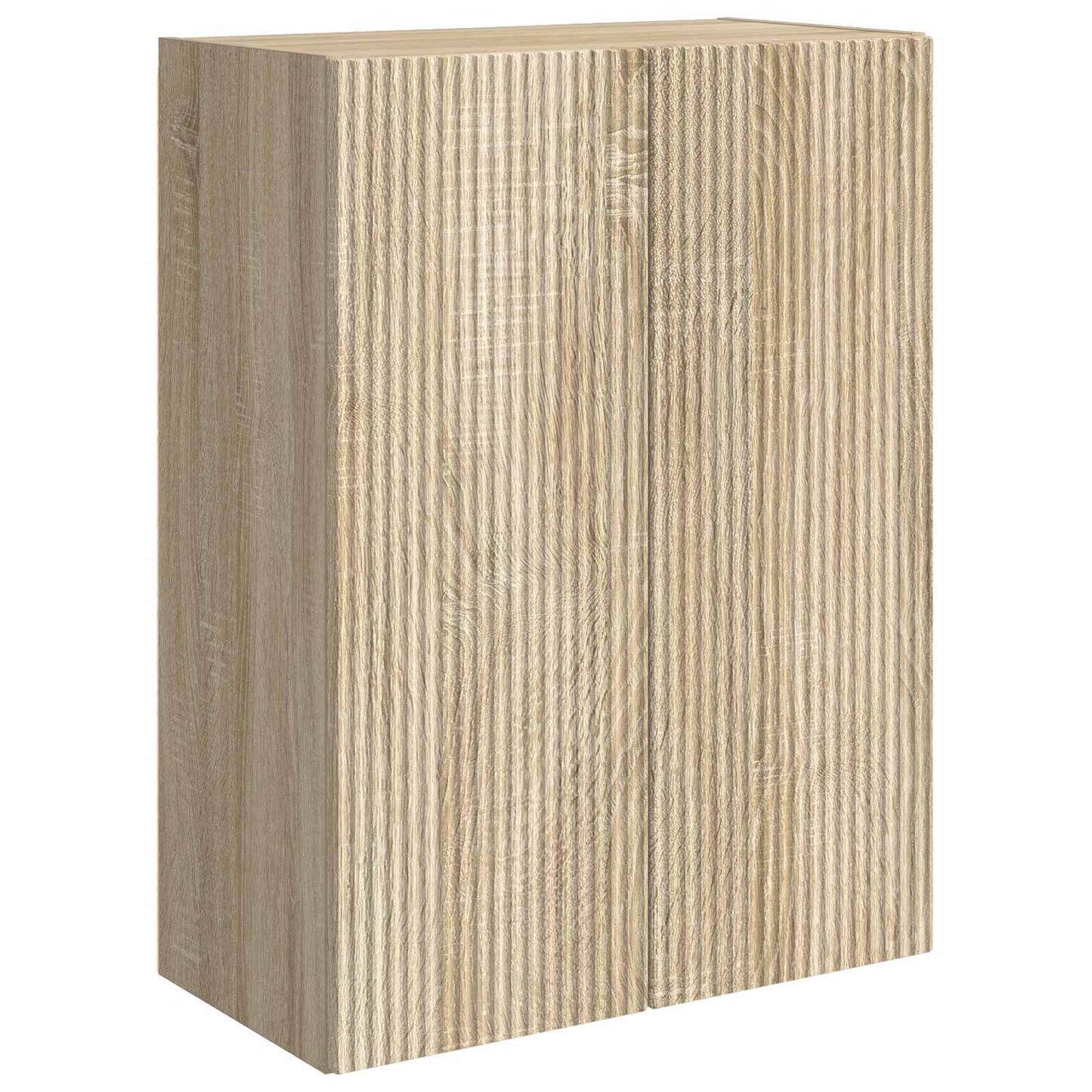 TV Wall Cabinet Set Wall-mounted 6 pcs Sonoma Oak