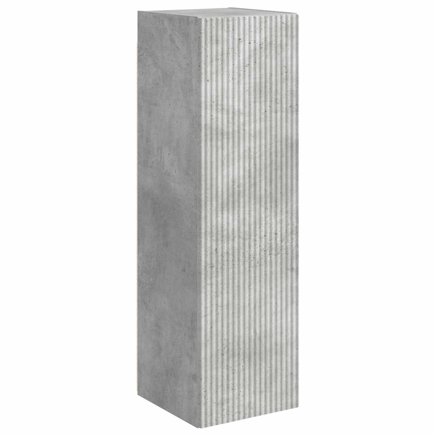 TV Wall Cabinet Set Wall-mounted 6 pcs Concrete Grey