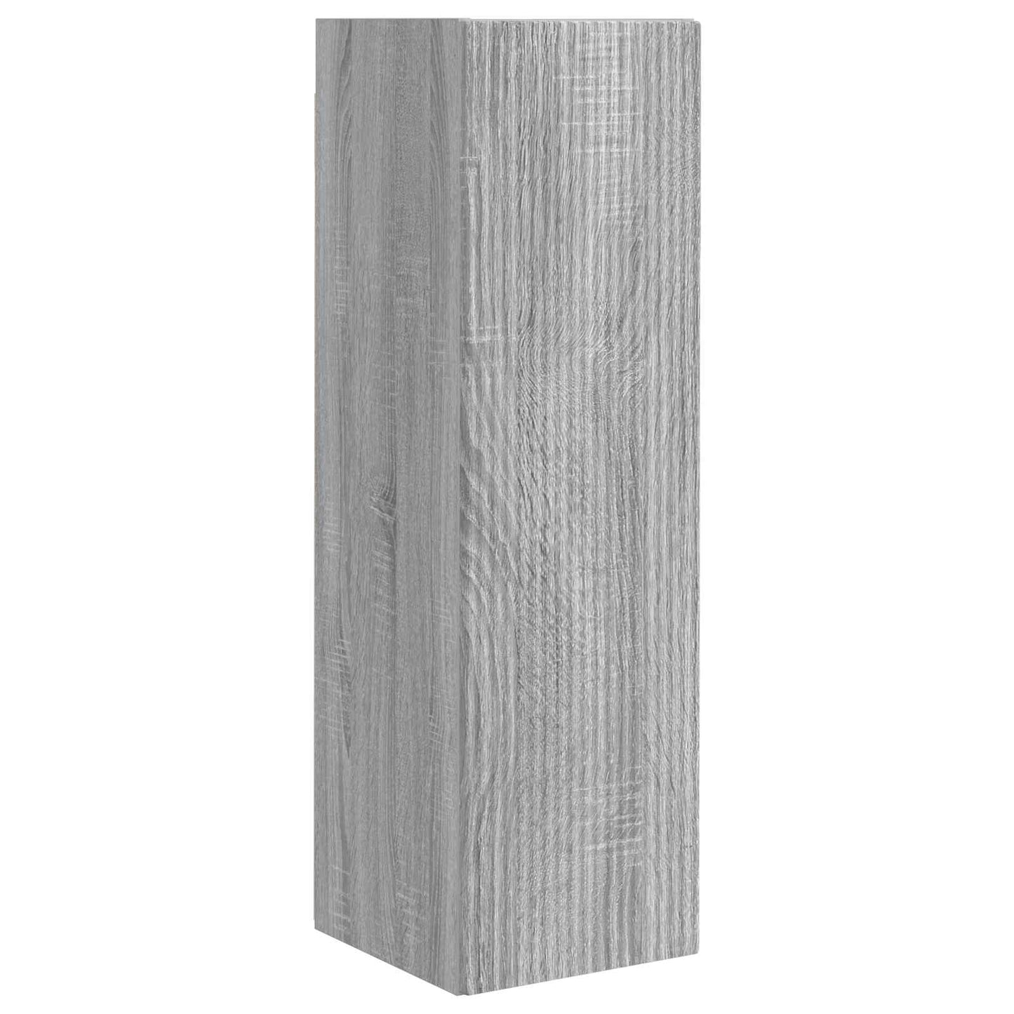 TV Cabinet Set Wall-mounted 4 pcs Grey Sonoma Engineered Wood