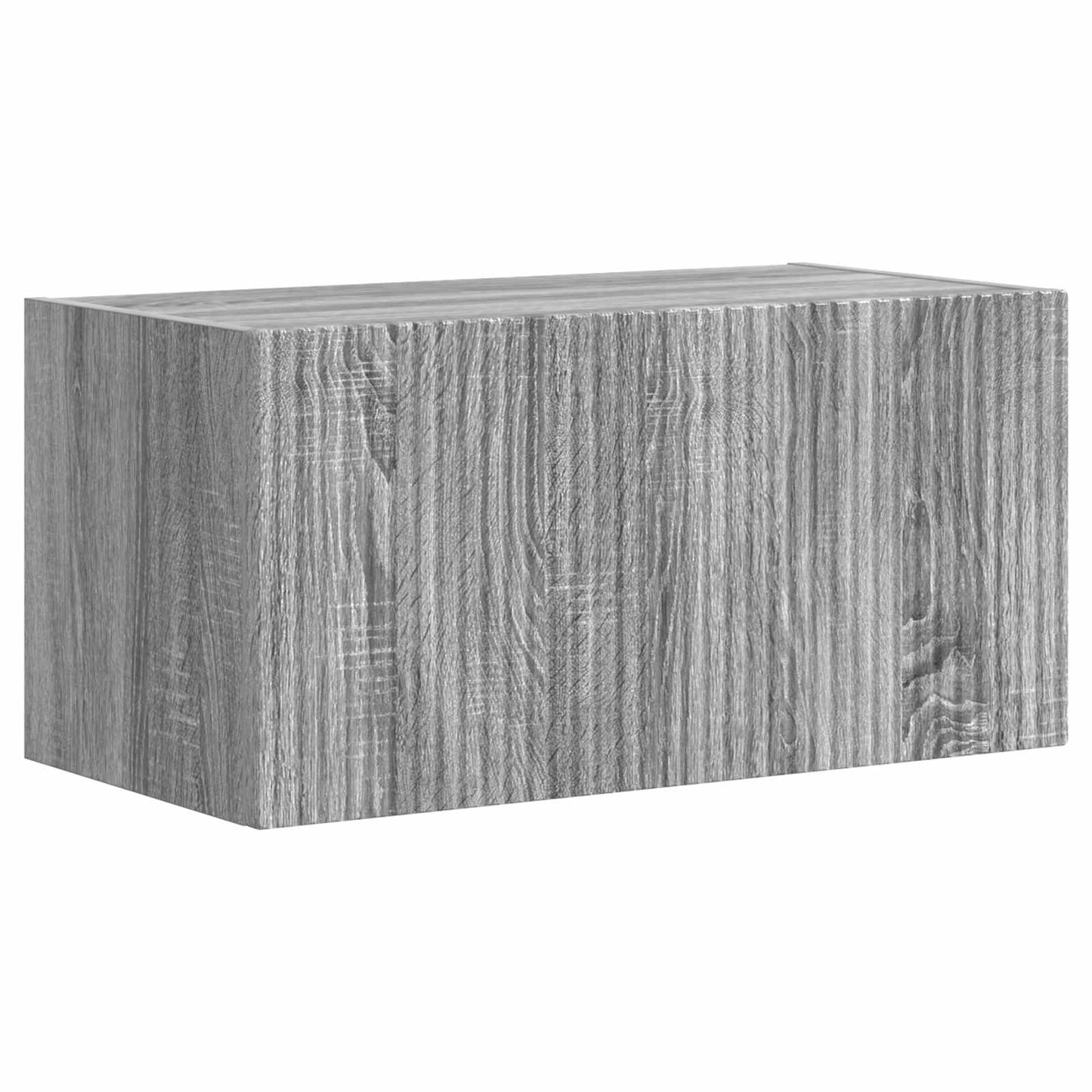 TV Cabinet Set Wall-mounted 4 pcs Grey Sonoma Engineered Wood