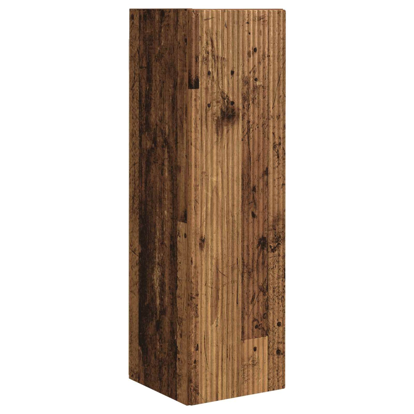 TV Cabinet Set Wall-mounted 4 pcs Old Wood Engineered Wood