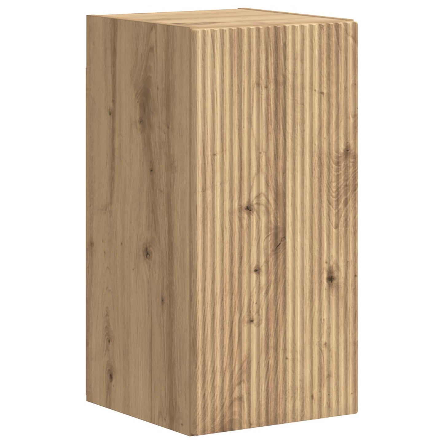 TV Cabinet Set Wall-mounted 4 pcs Artisan Oak Engineered Wood