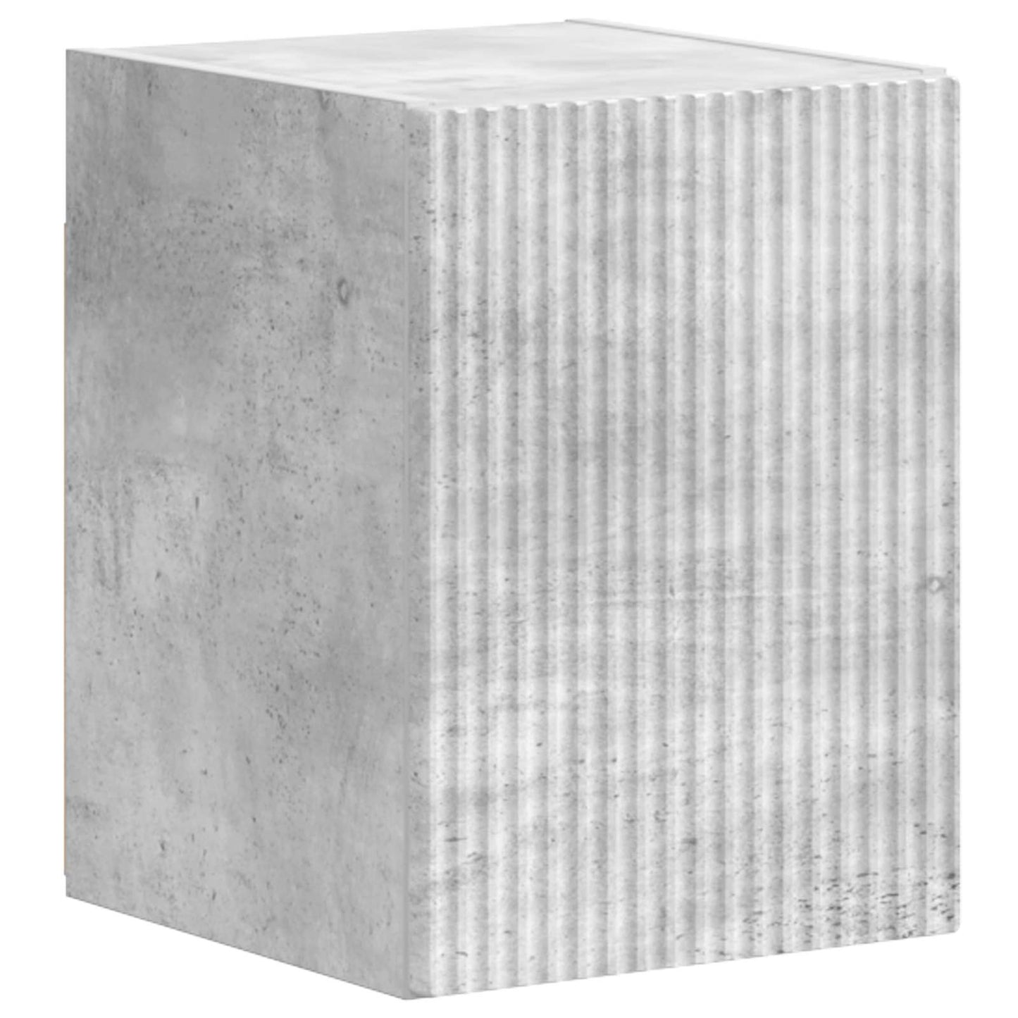 TV Cabinet Set Wall-mounted 4 pcs Concrete Grey Engineered Wood