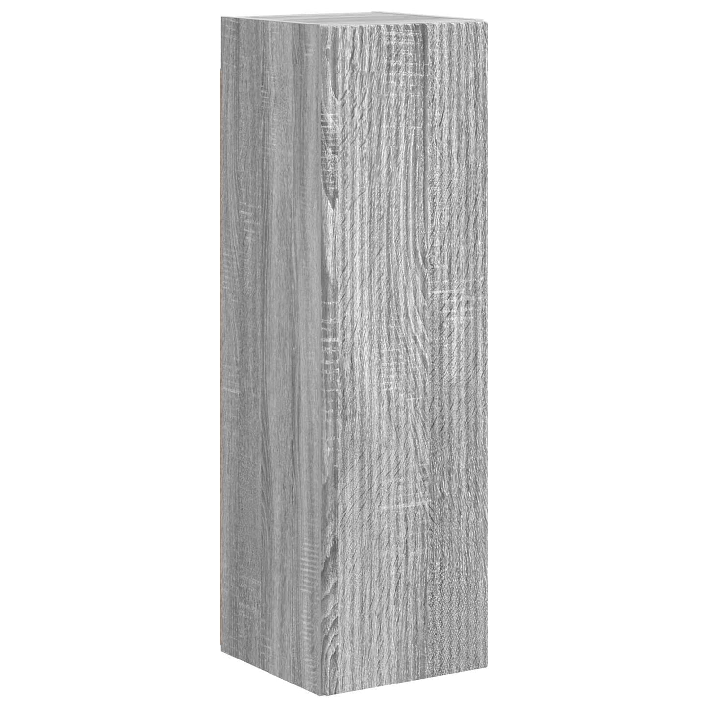 TV Cabinet Set Wall-mounted 4 pcs Grey Sonoma Engineered Wood