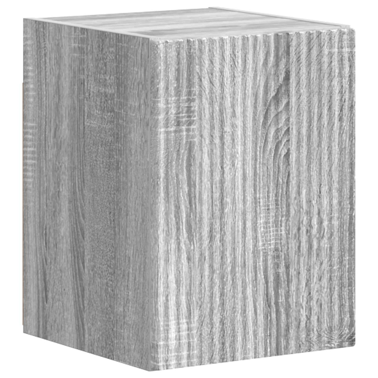 TV Cabinet Set Wall-mounted 4 pcs Grey Sonoma Engineered Wood