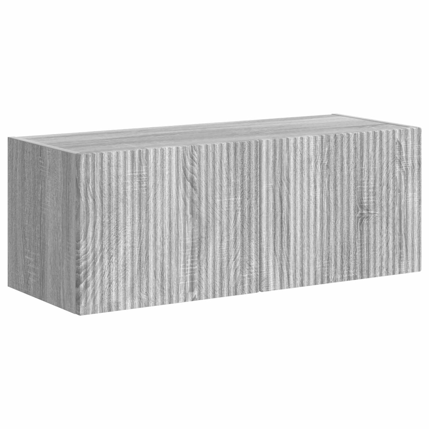 TV Cabinet Set Wall-mounted 6 pcs Grey Sonoma Engineered Wood
