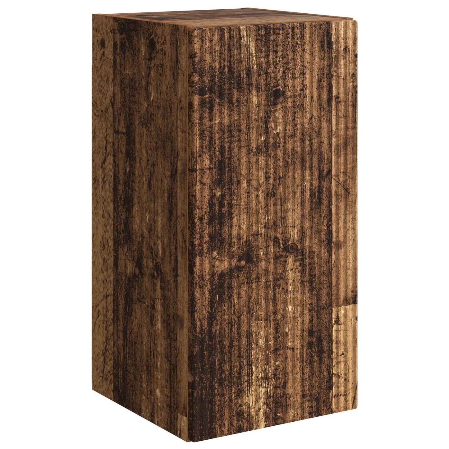 TV Cabinet Set Wall-mounted 6 pcs Old Wood Engineered Wood