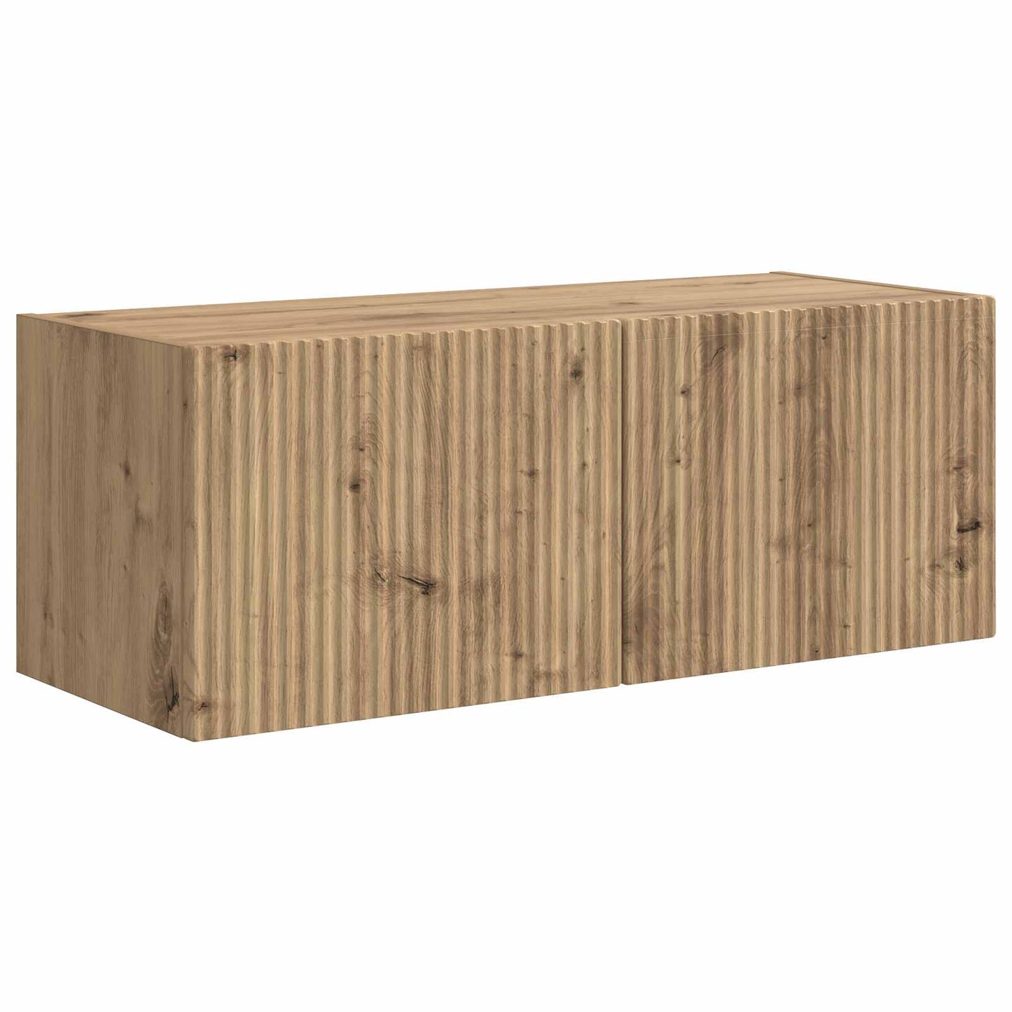 TV Cabinet Set Wall-mounted 4 pcs Sonoma Oak Engineered Wood