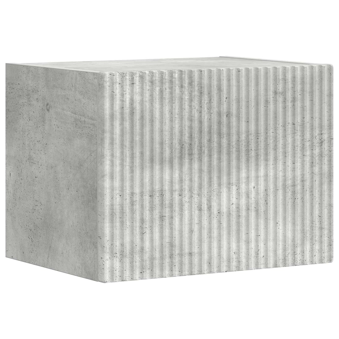TV Cabinet Set Wall-mounted 5 pcs Concrete Grey Engineered Wood