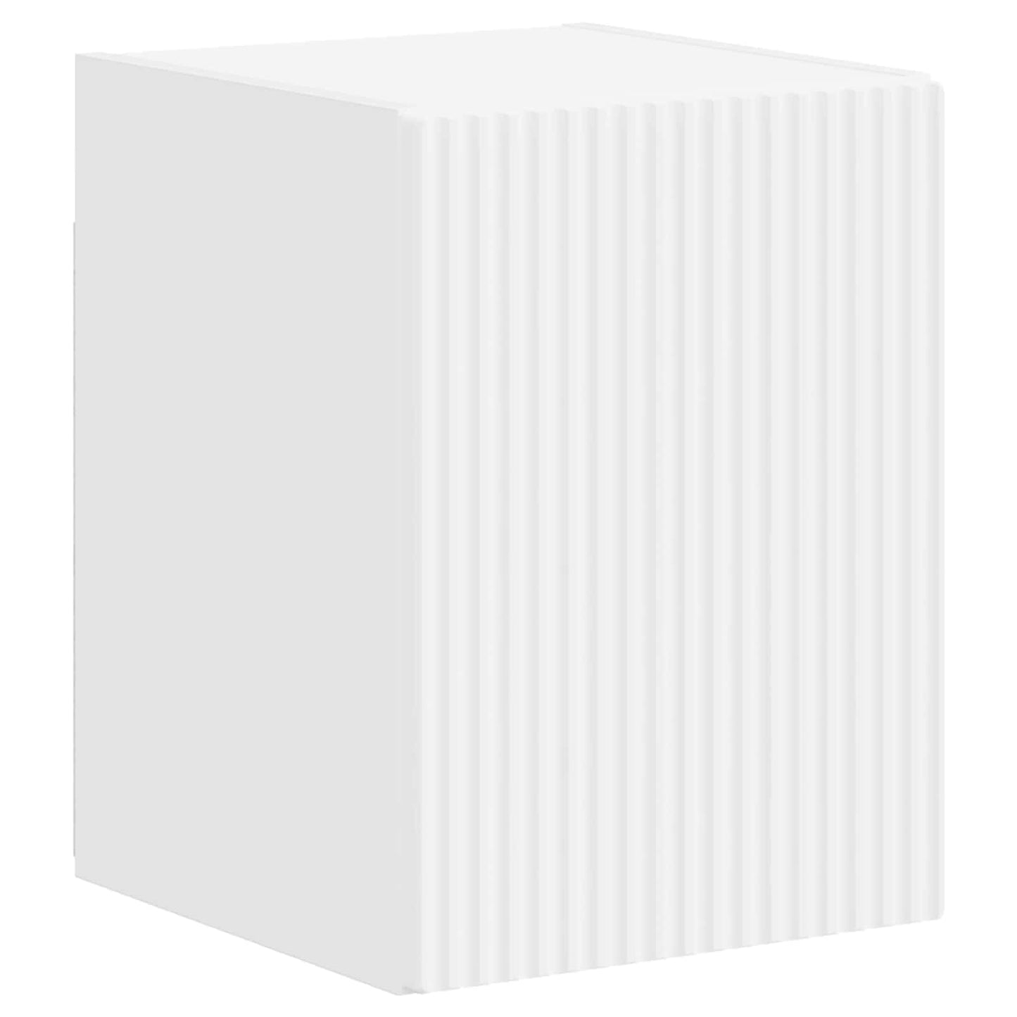 TV Cabinet Set 5 pcs White Engineered Wood