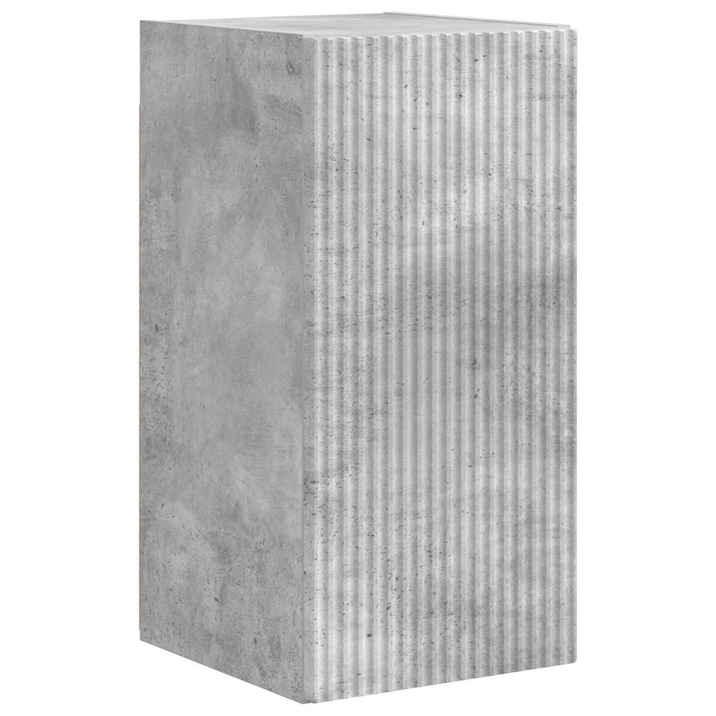 TV Cabinet Set 4 pcs Concrete Grey Engineered Wood