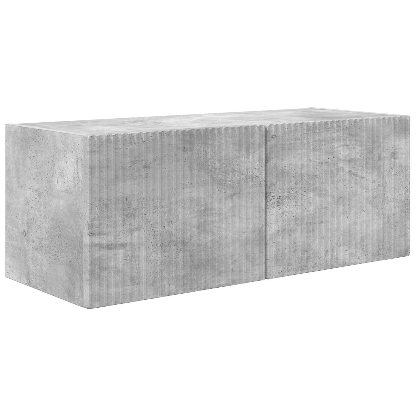TV Cabinet 8 pcs Concrete Grey
