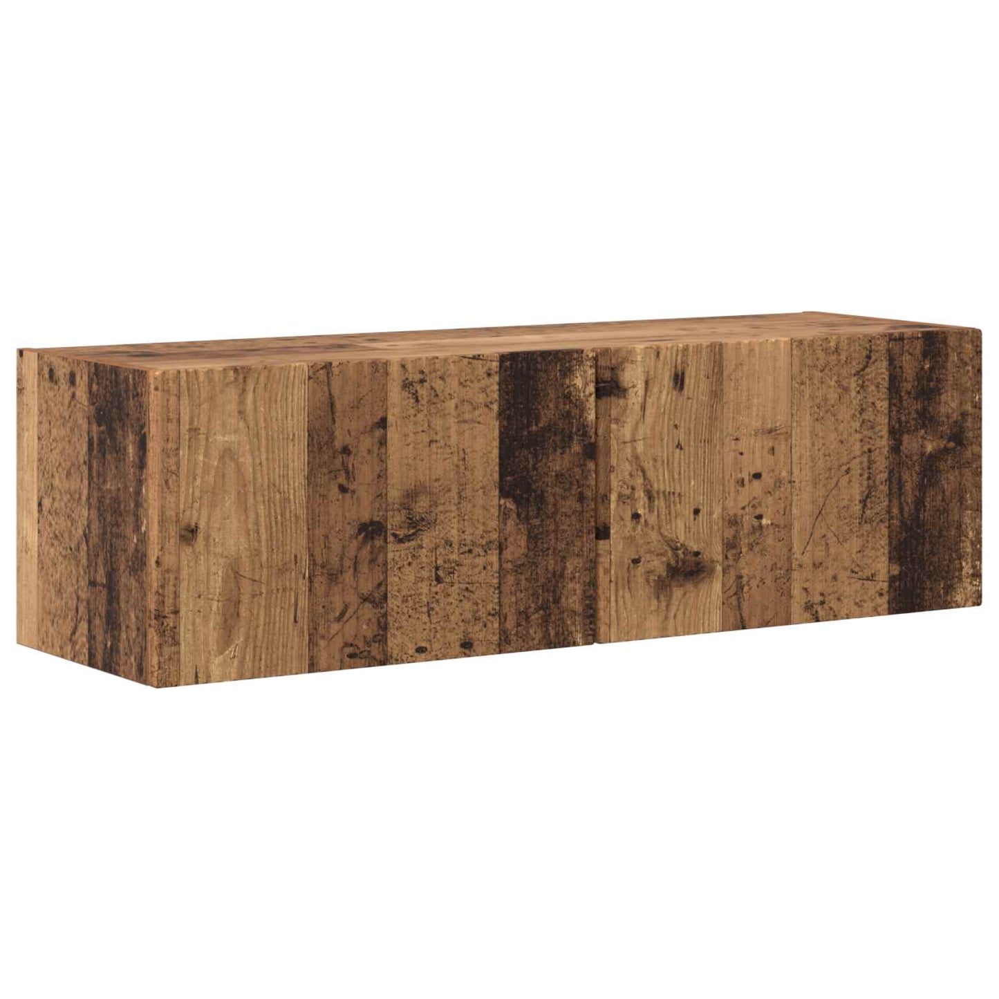 TV Cabinet 8 pcs Old Wood