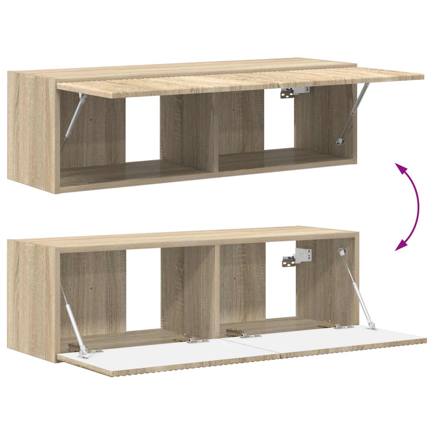TV Cabinet 5 pcs Sonoma Oak