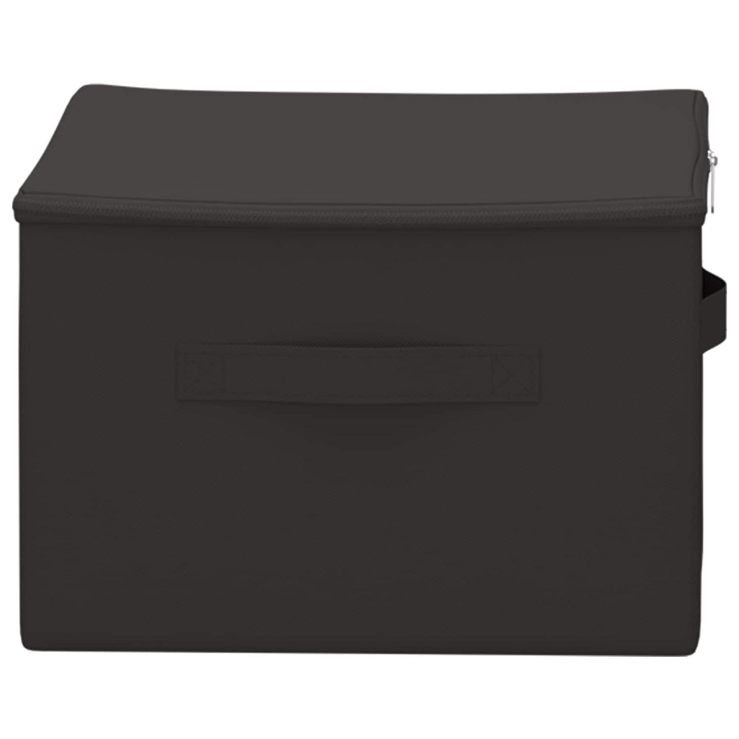 Storage Box 6 pcs Anthracite 43 x 34 x 23 cm Non-woven fabric