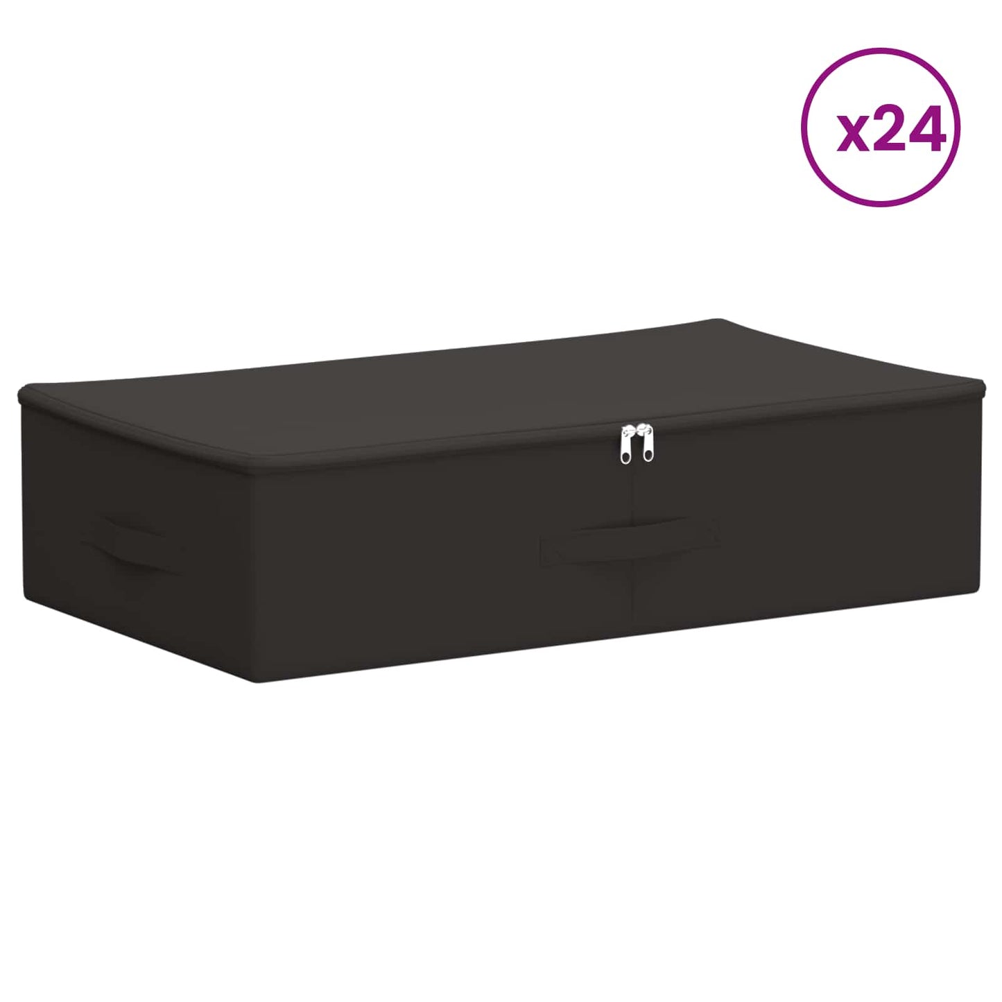 Storage Box 24 pcs Non-woven fabric 70 x 40 x 18 cm 50.4 L