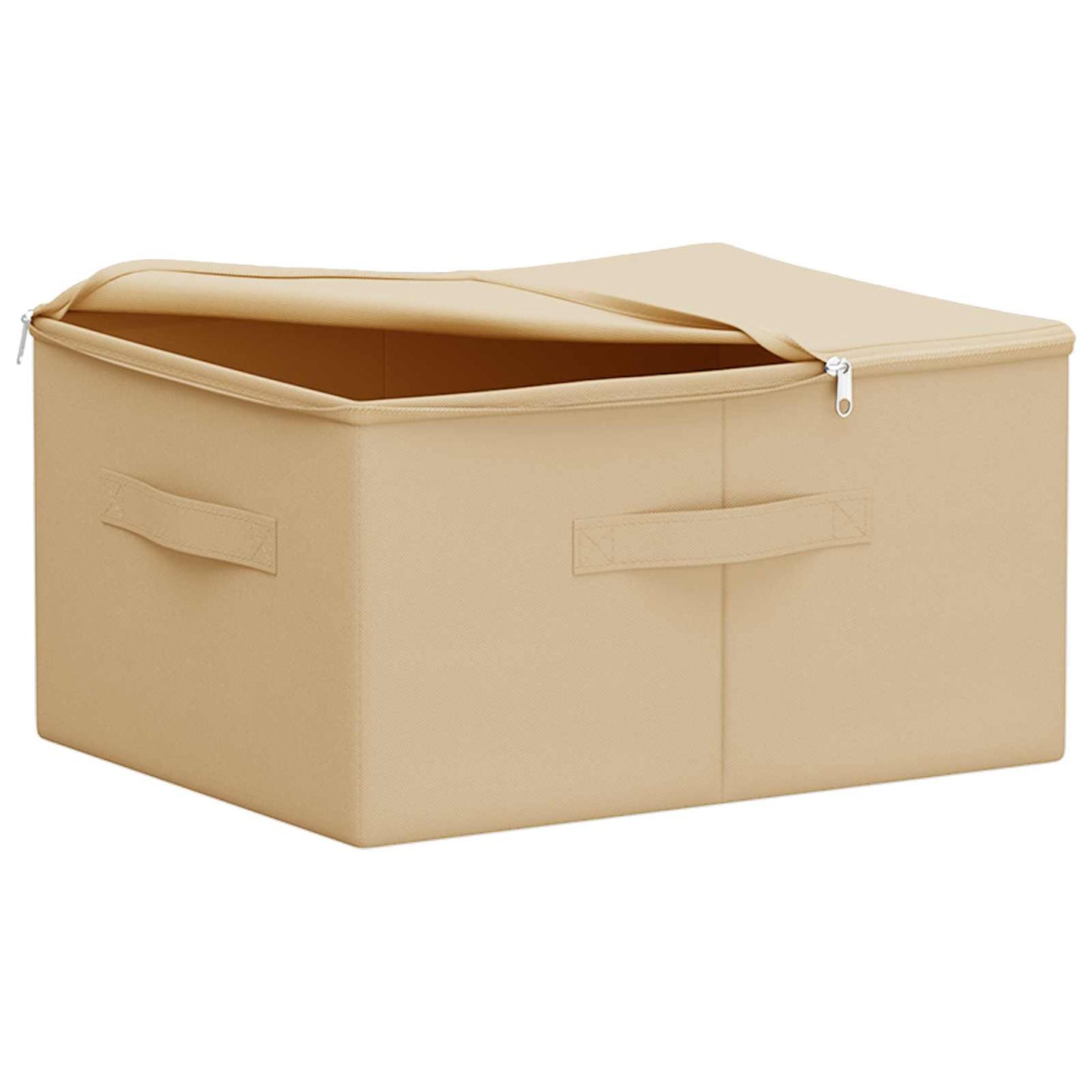 Storage Box 6 pcs Cream 43 x 34 x 23 cm Non-woven fabric