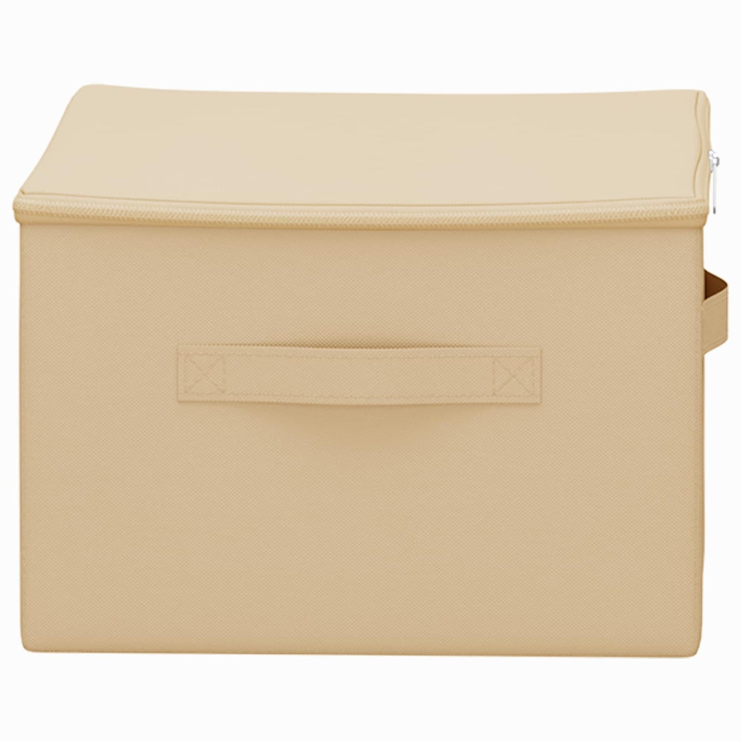 Storage Box 6 pcs Cream 43 x 34 x 23 cm Non-woven fabric