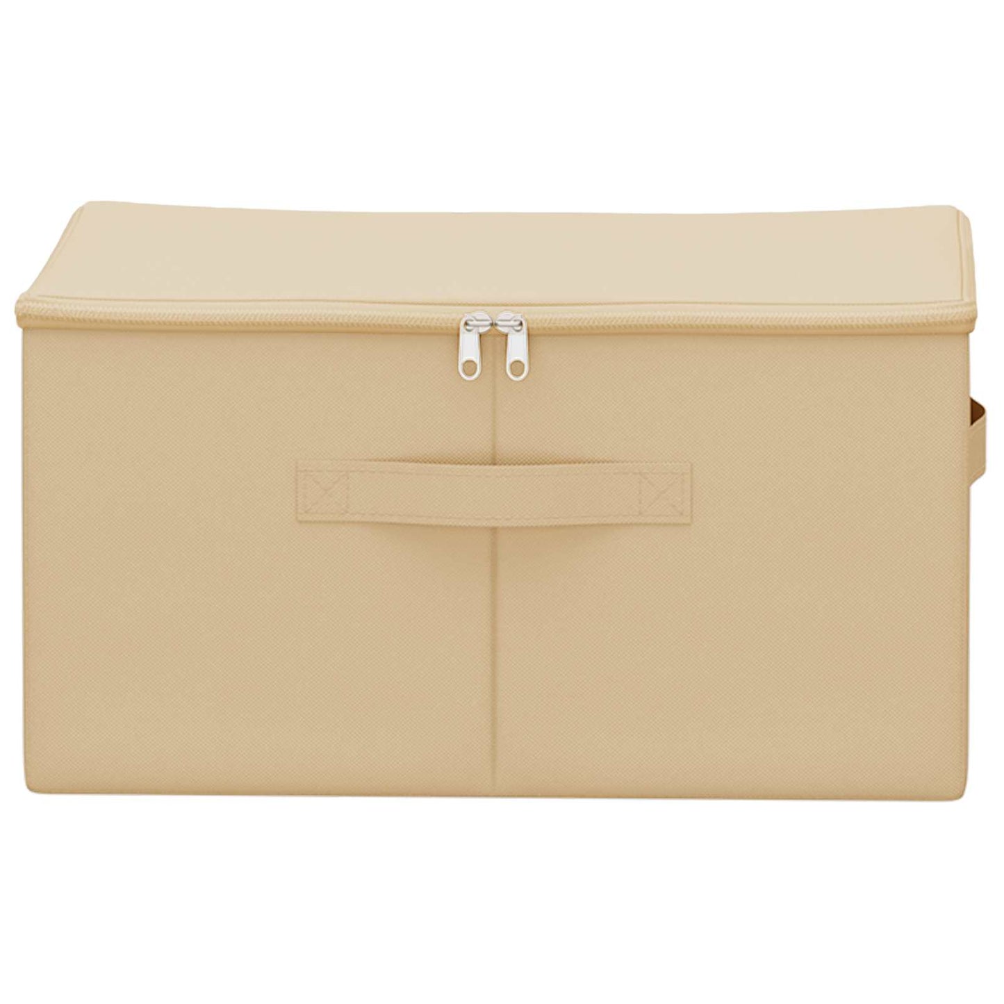 Storage Box 24 pcs Cream 43 x 34 x 23 cm Non-woven fabric