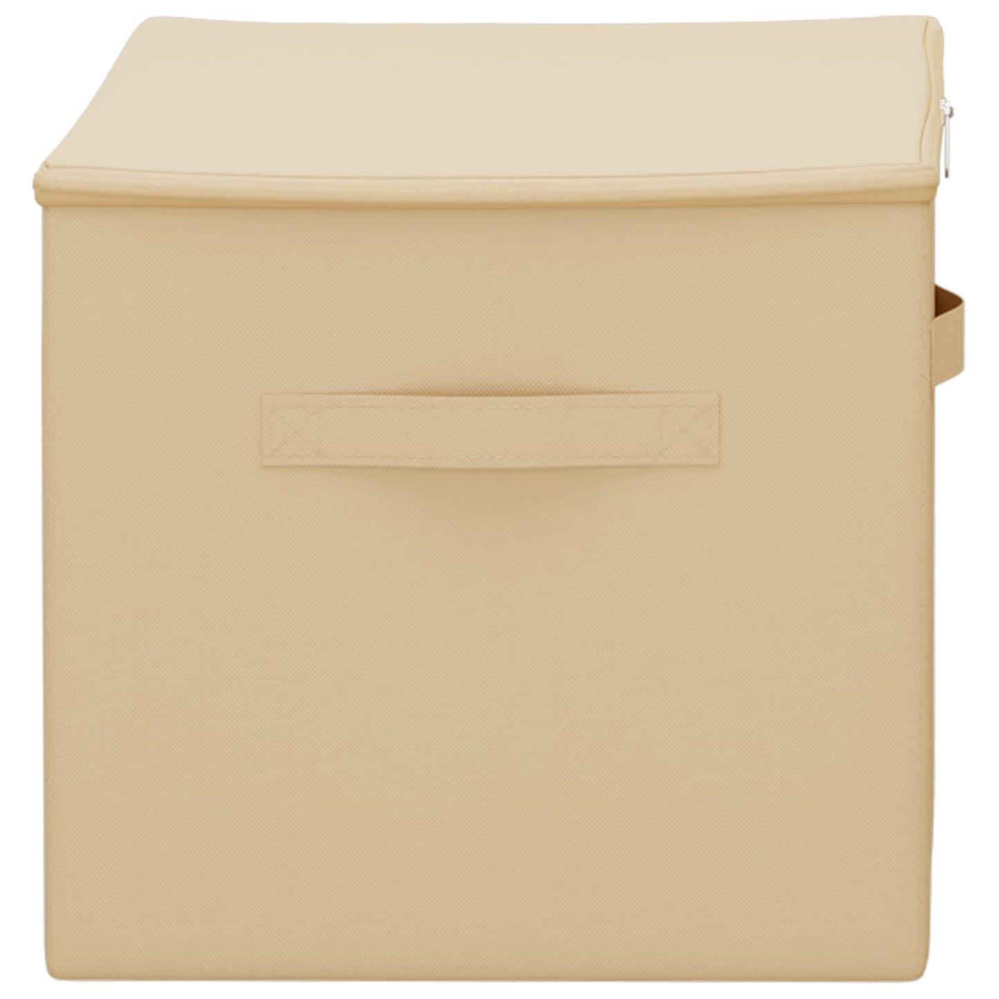 Storage Box 6 pcs Cream 55 x 35 x 32 cm Non-woven fabric
