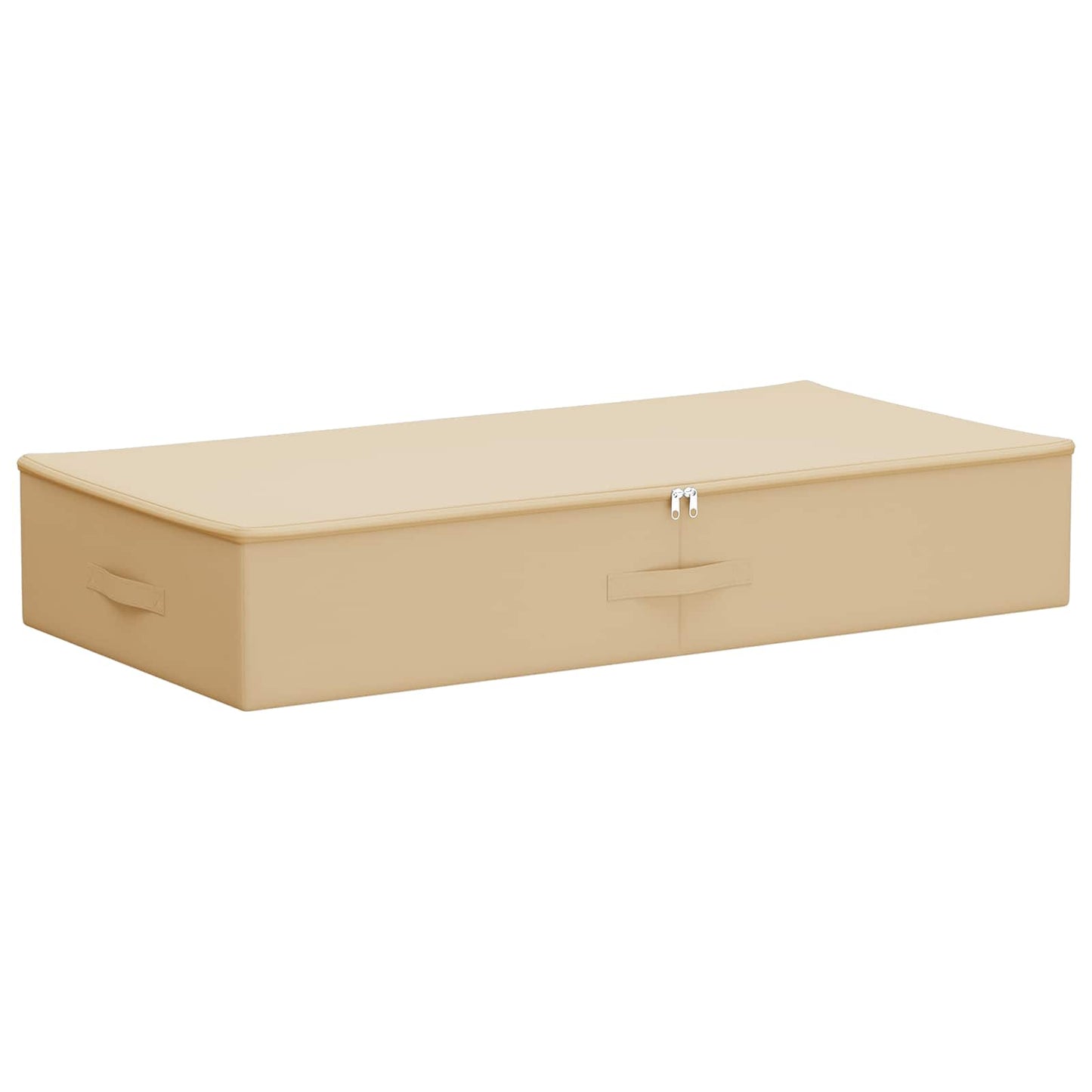 Storage Box Cream 100 x 50 x 18 cm Non-woven fabric
