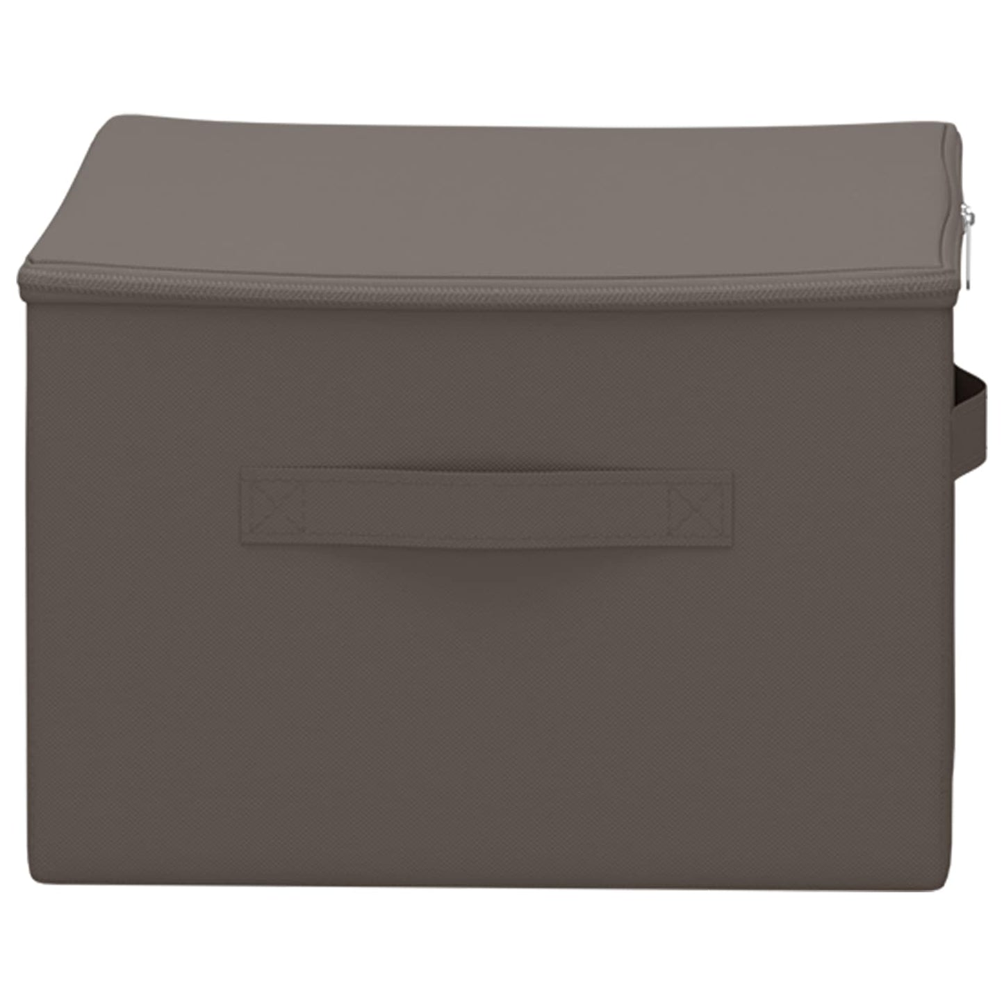 Storage Box 6 pcs Grey 43 x 34 x 23 cm Non-woven fabric