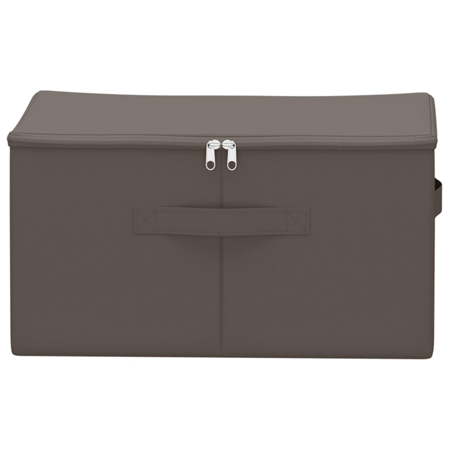 Storage Box 24 pcs Grey 43 x 34 x 23 cm Non-woven fabric
