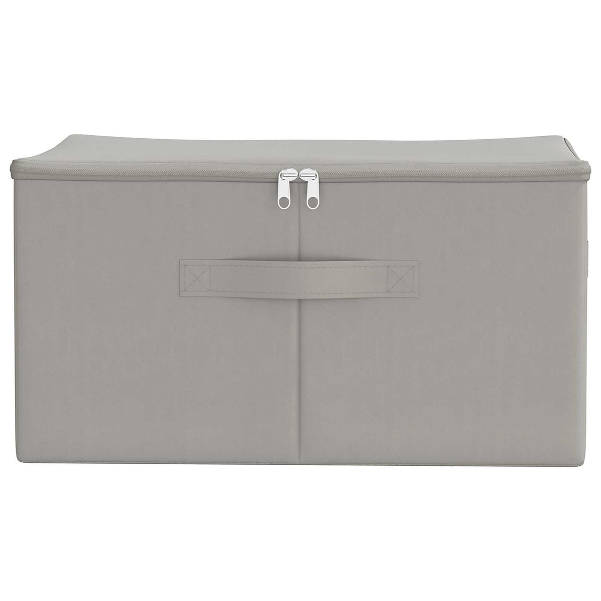 Storage Box 24 pcs Non-woven fabric 43 x 34 x 23 cm 33.6 L Grey