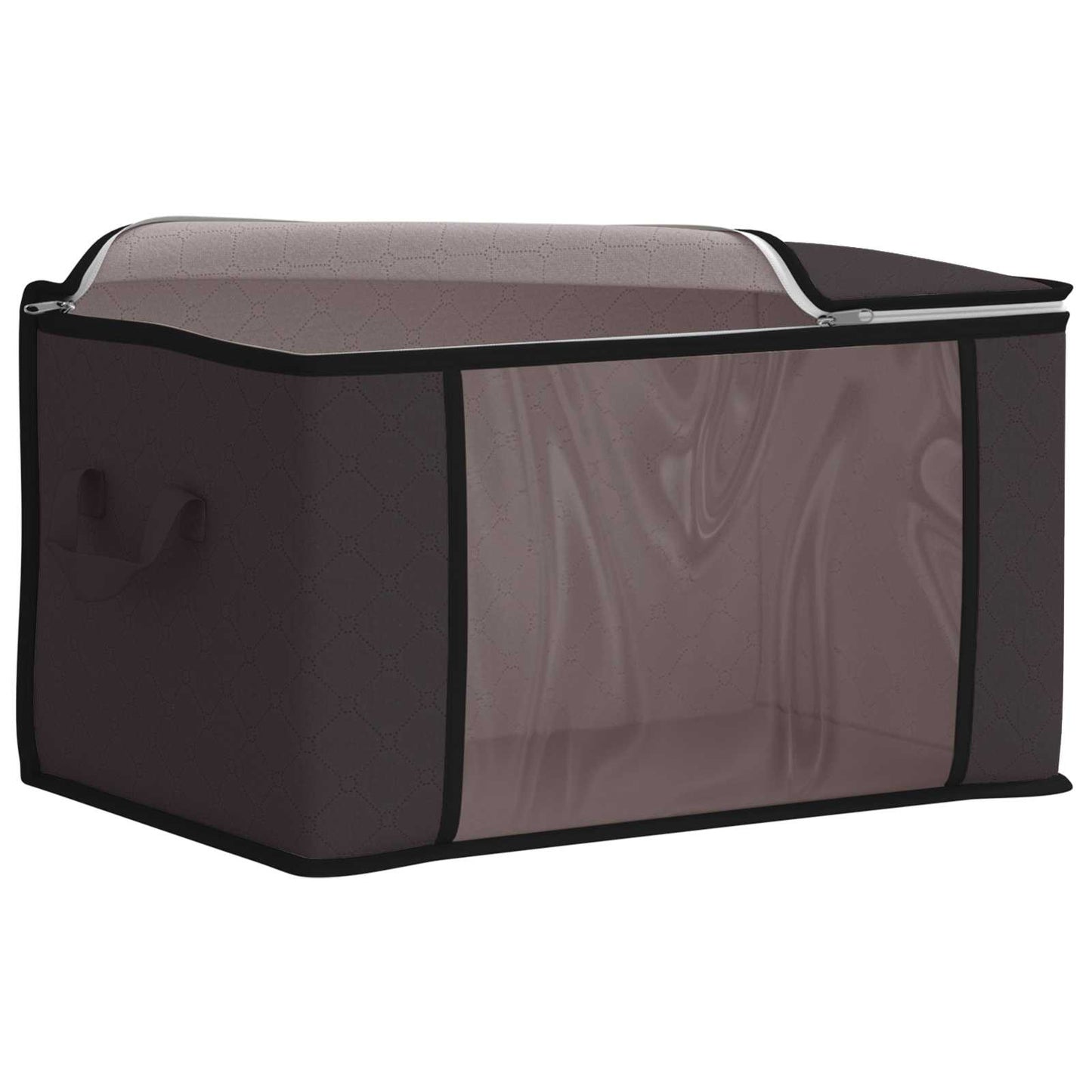 Storage Box with Transparent Side Window 6 pcs Anthracite