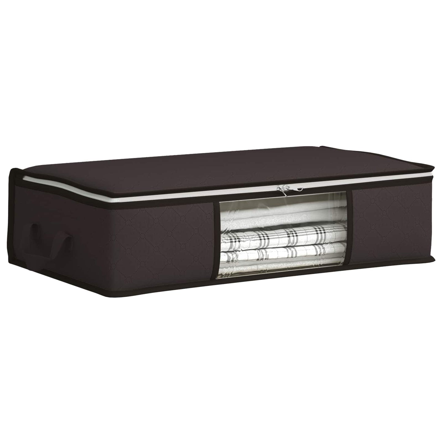 Storage Box with Transparent Side Window 2 pcs Anthracite