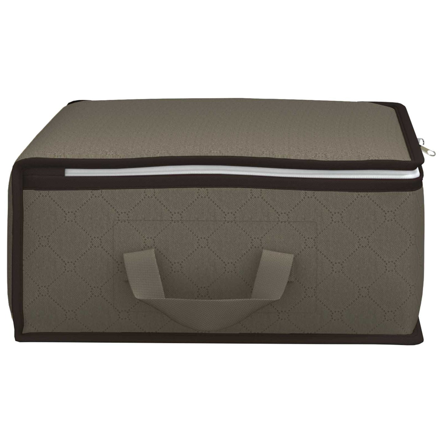 Storage Box with Transparent Side Window 2 pcs Grey