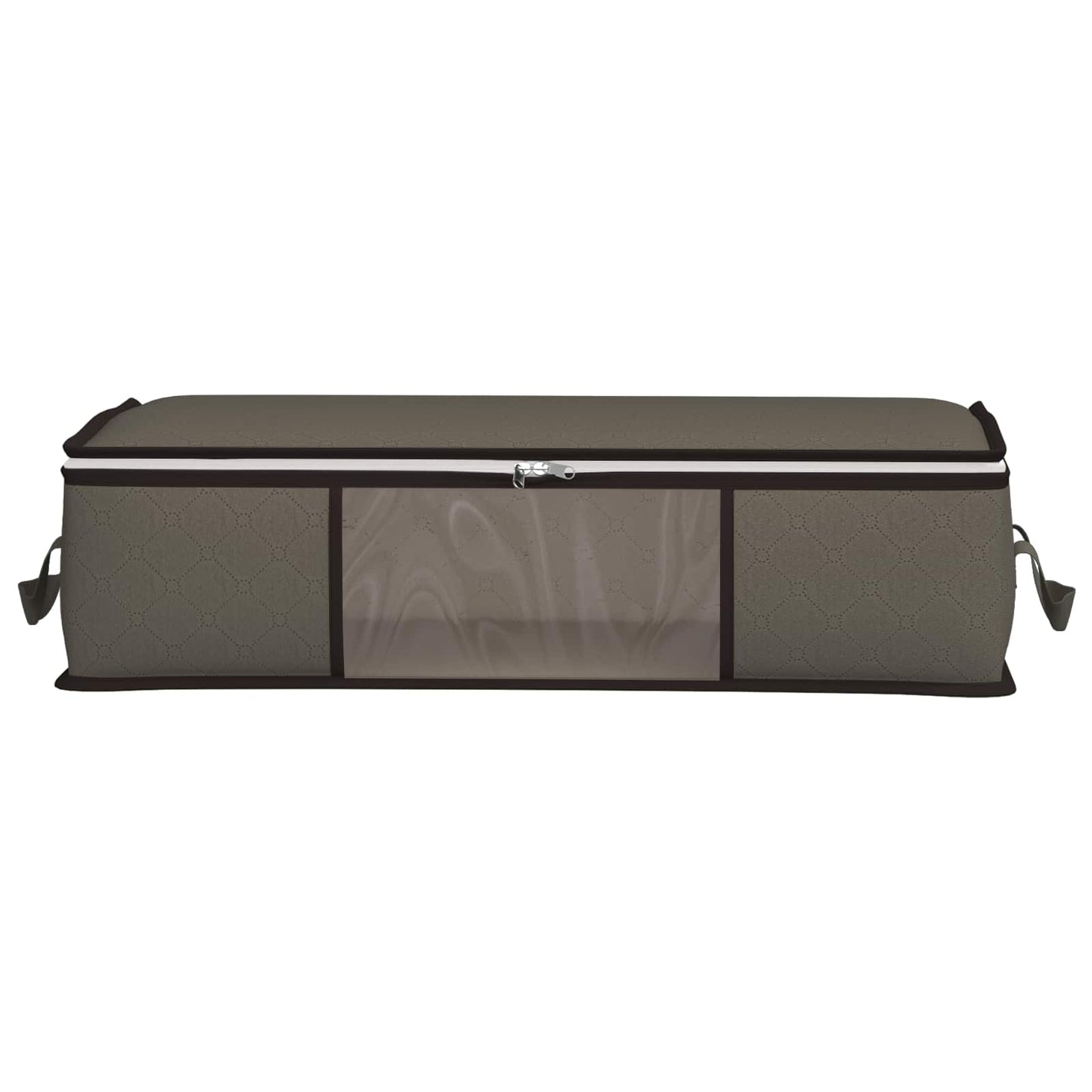 Storage Box with Transparent Side Window 6 pcs Grey