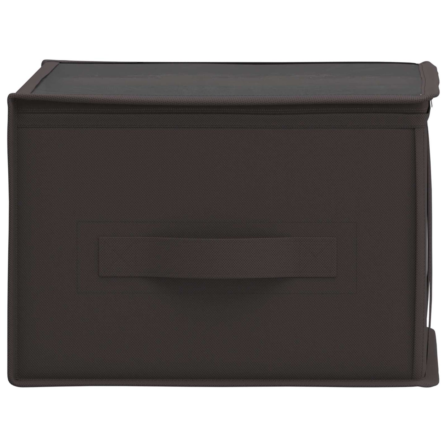 Storage Box with Transparent Top Window 2 pcs Anthracite