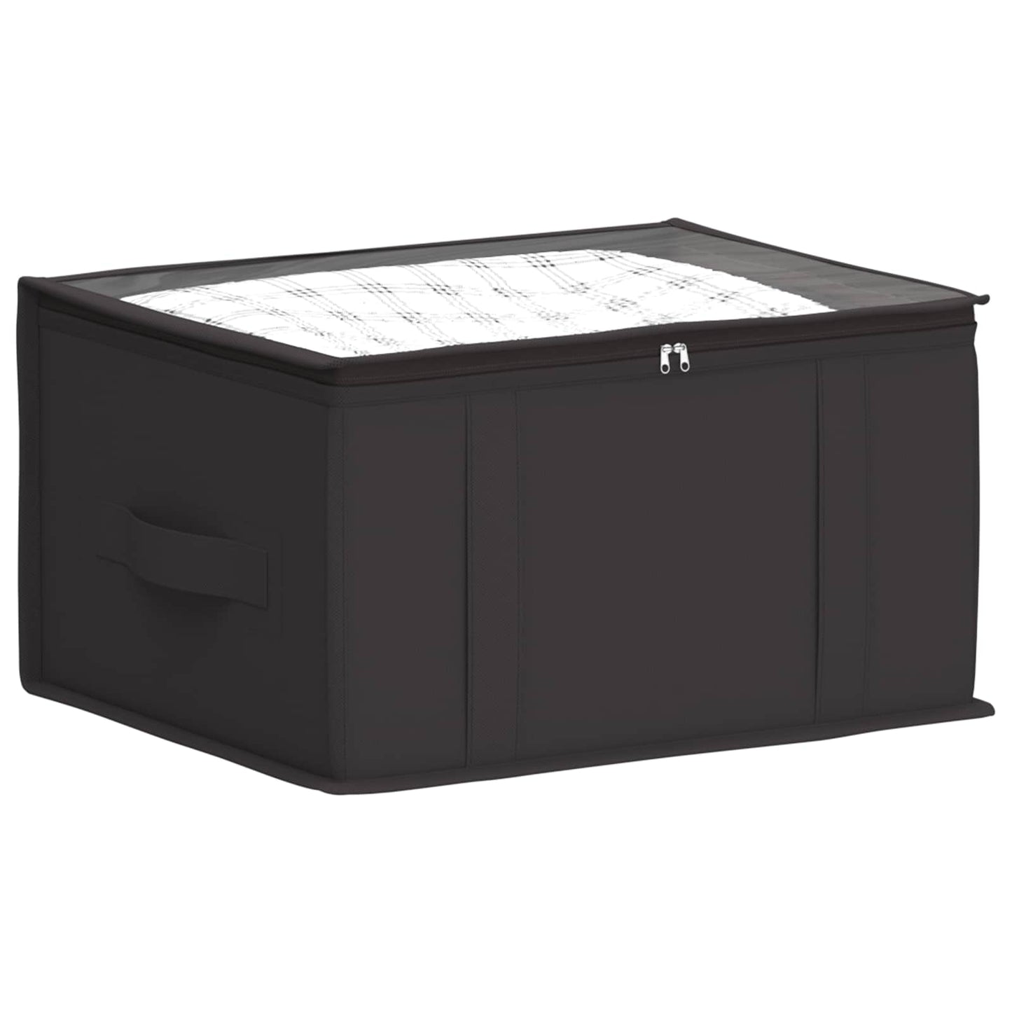 Storage Box with Transparent Top Window 6 pcs Anthracite