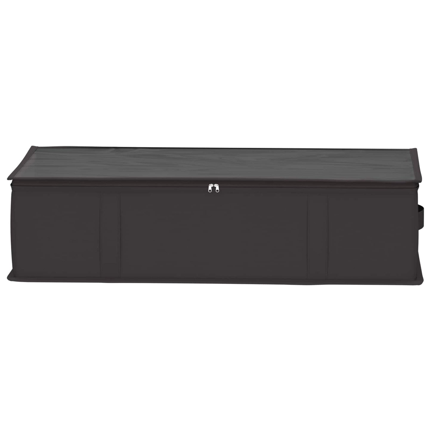 Storage Box with Transparent Top Window 2 pcs Anthracite