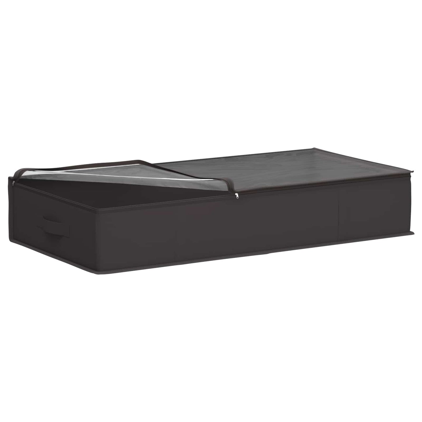 Storage Box with Transparent Top Window Anthracite