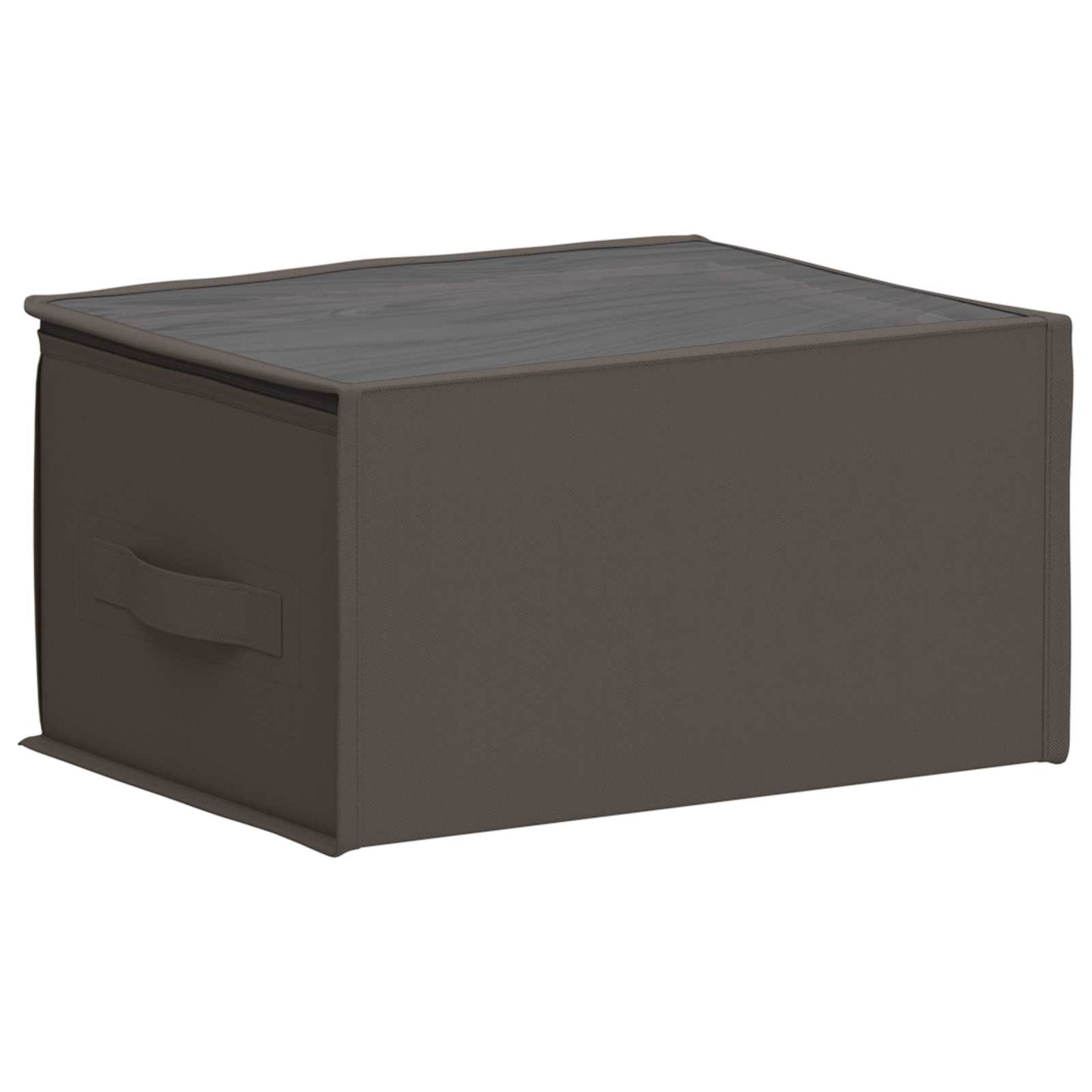 Storage Box with Transparent Top Window 6 pcs Grey