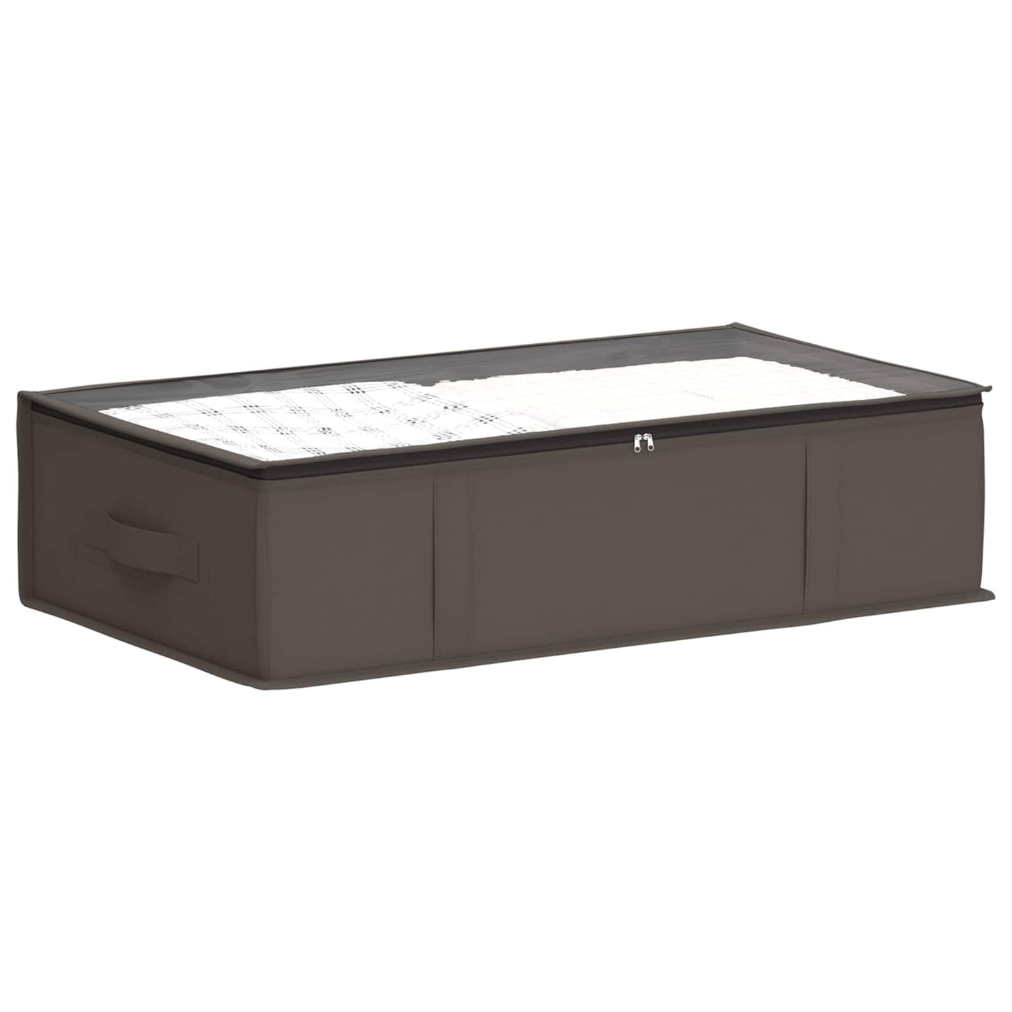 Storage Box with Transparent Top Window 6 pcs Grey