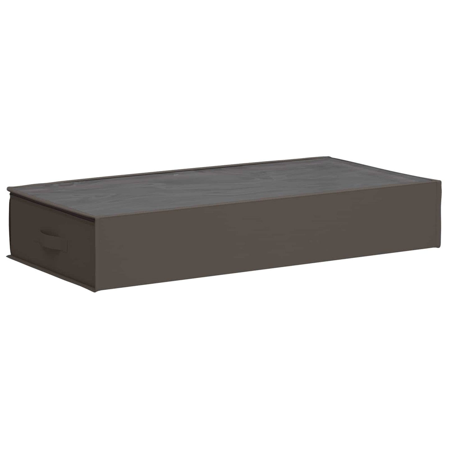 Storage Box with Transparent Top Window Grey 90 x 48 x 15 cm