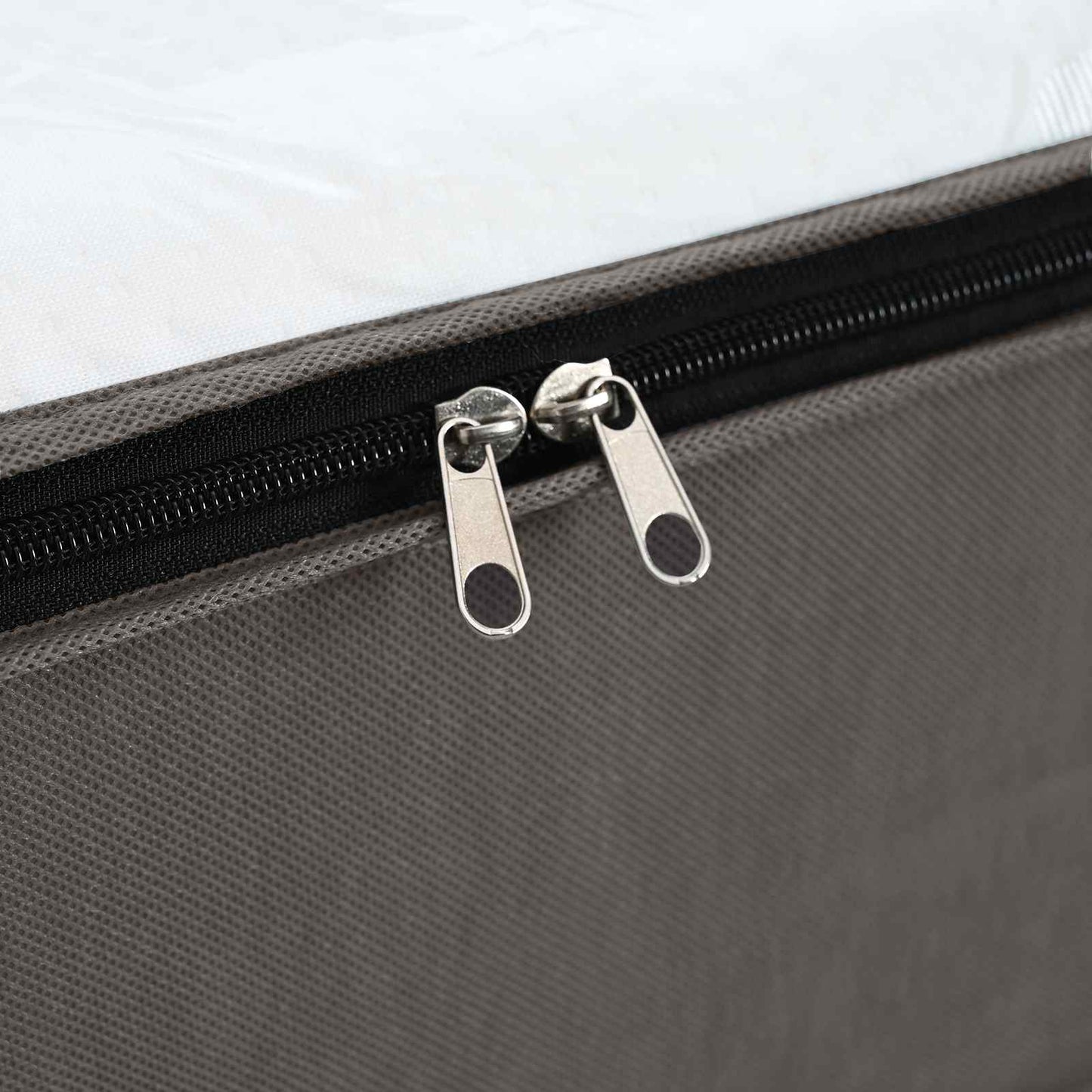 Storage Box with Transparent Top Window 6 pcs Grey